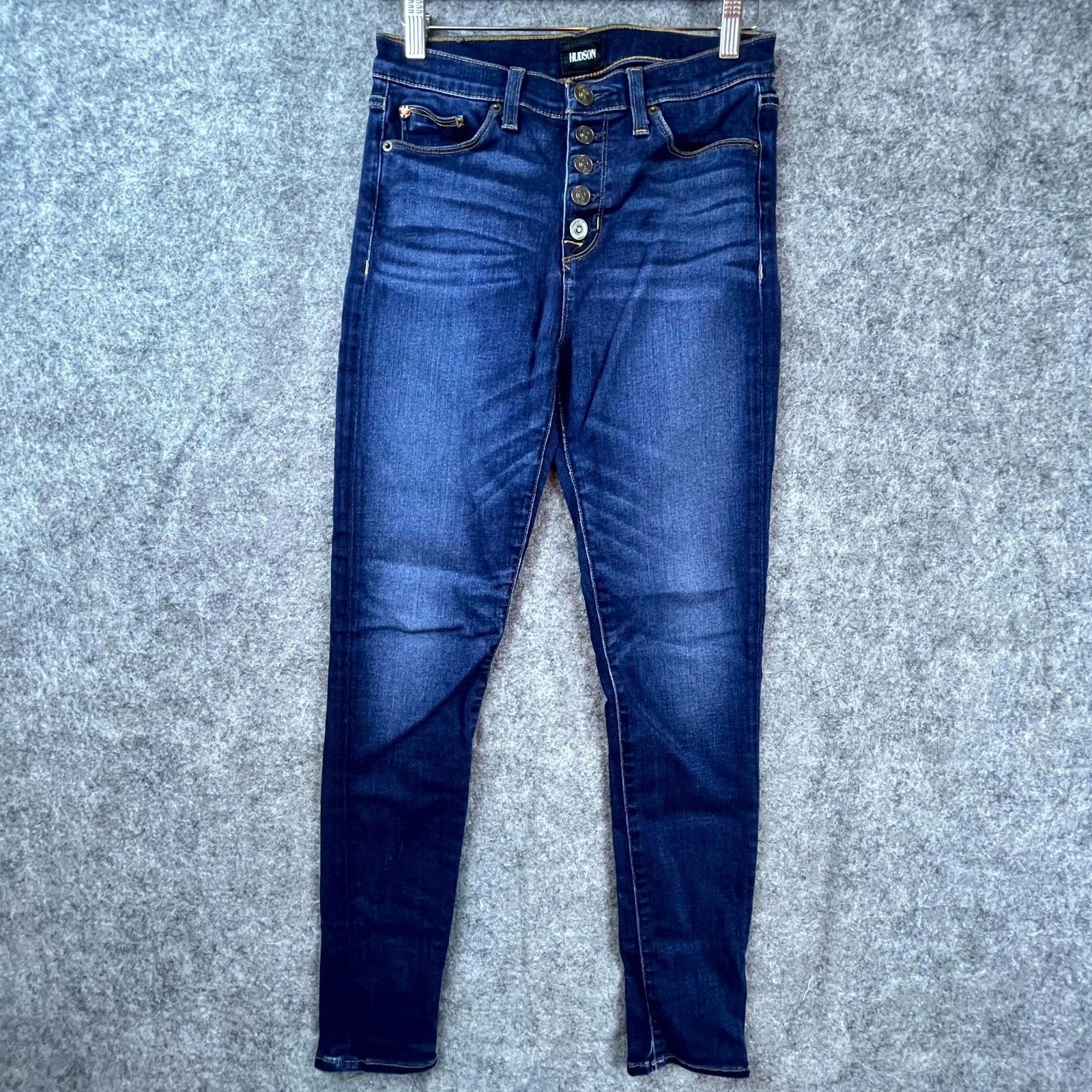 Hudson Hudson Jeans Womens 27 Blue Ciara High Rise Super Skinny Size 27" / US 4 / IT 40 - 1 Thumbnail