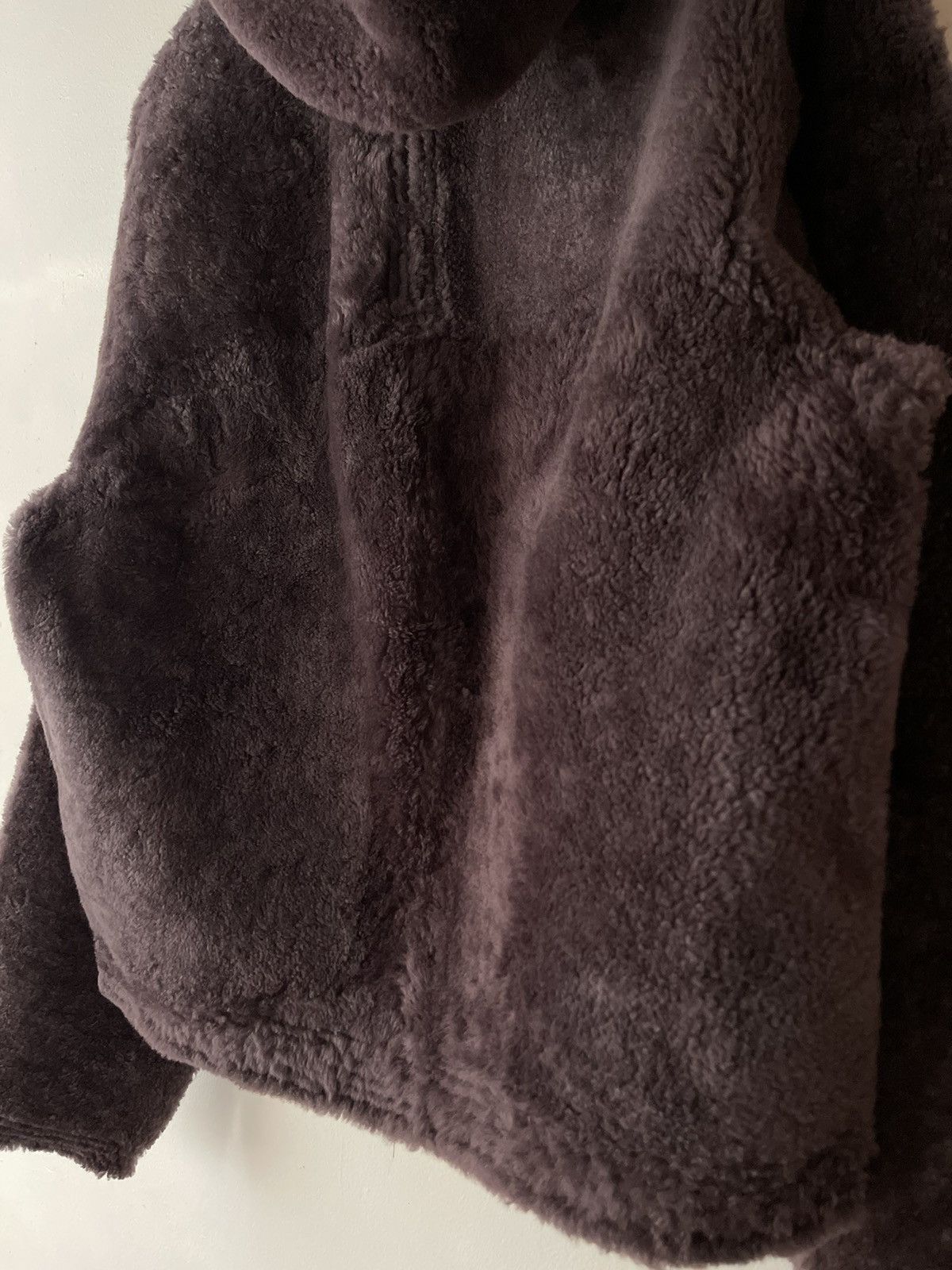 Rick Owens FW23 Luxor Reversible Shearling Sealed Jacket Amethyst Size US M / EU 48-50 / 2 - 11 Thumbnail