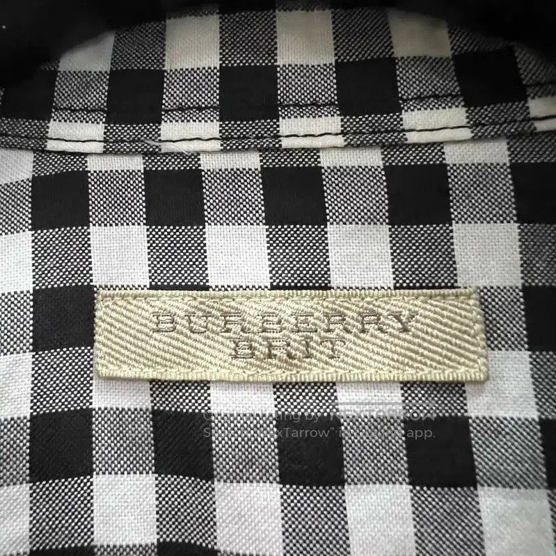 Burberry Burberry Checked Long Sleeve Shirt for Women. Size M / US 6-8 / IT 42-44 - 4 Thumbnail