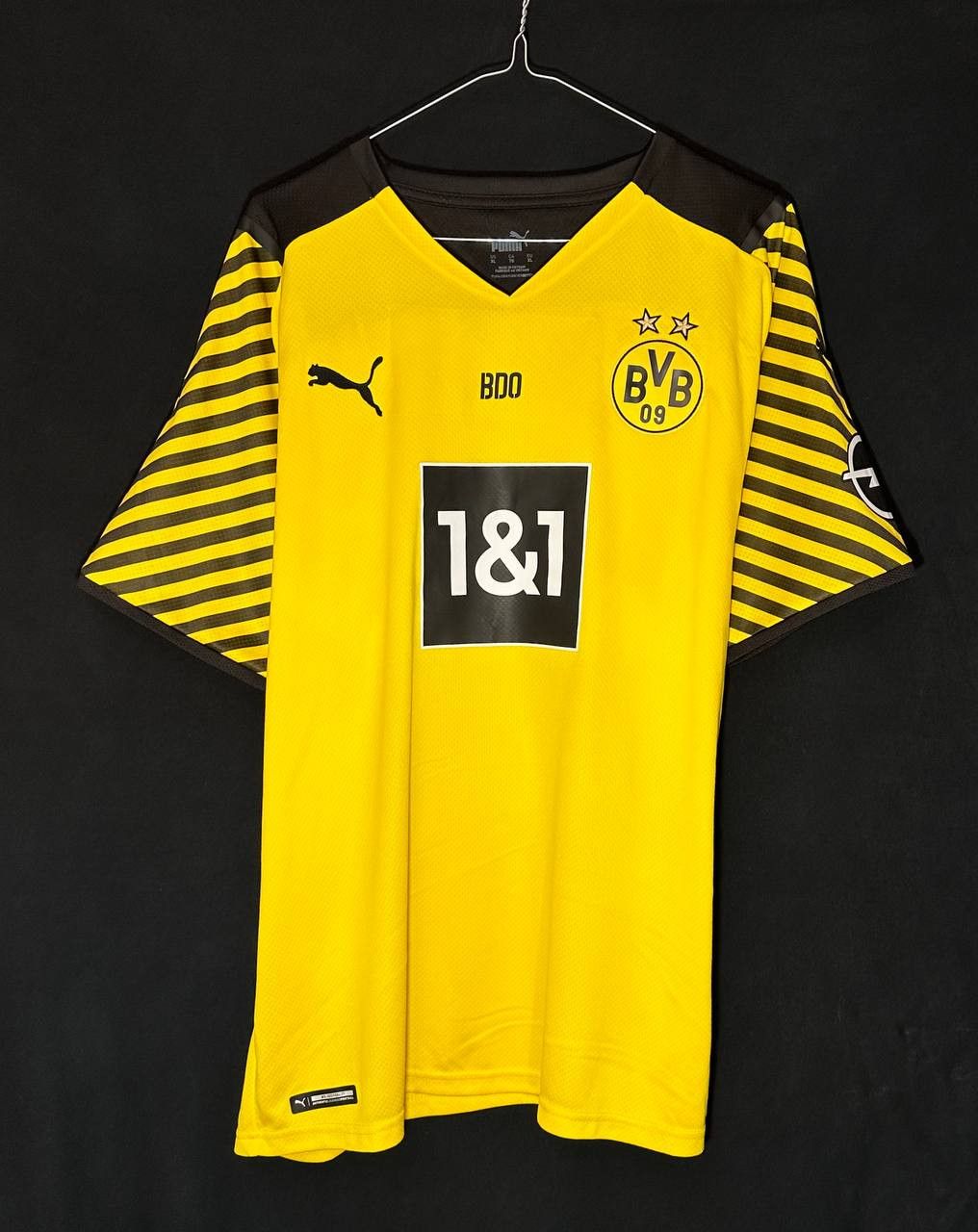 Puma Borussia Dortmund Ho football shirt Jersey 2021/22 Puma Süle Size US XL / EU 56 / 4 - 2 Thumbnail