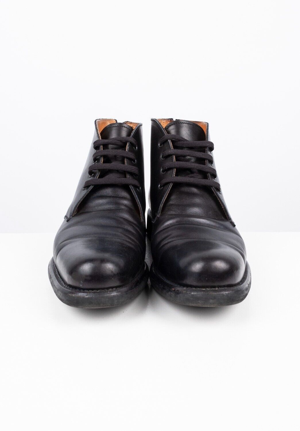 Jil Sander Original Jil Sander Leather Ankle Boots UK7.5 US8.5 H5166 Size US 8.5 / EU 41-42 - 2 Thumbnail