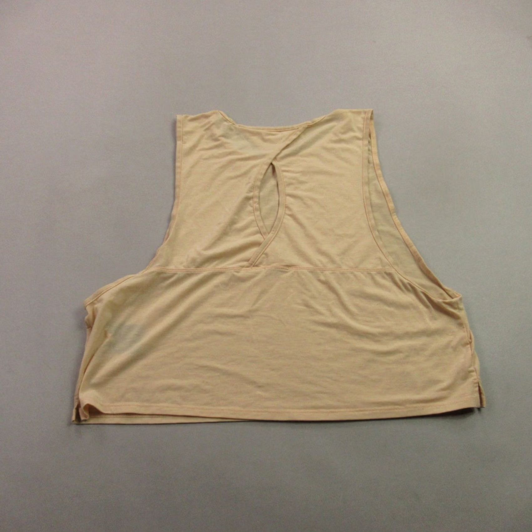 The North Face The North Face Tank Top Womens Large Sleeveless Lightweight Yellow Crew Neck Size L / US 10 / IT 46 - 6 Thumbnail