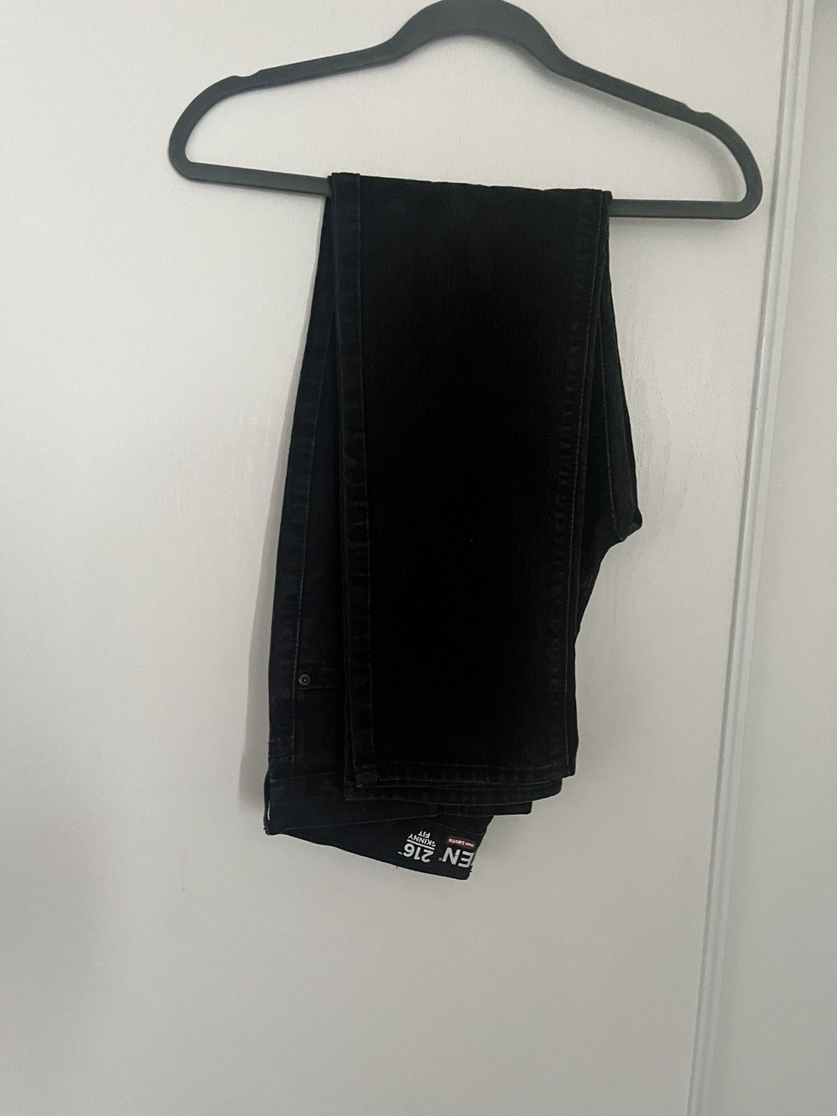 Denizen × Levi's × Vintage Denizen by Levi’s Skinny Fit 216 Black Denime Size US 31 - 2 Thumbnail