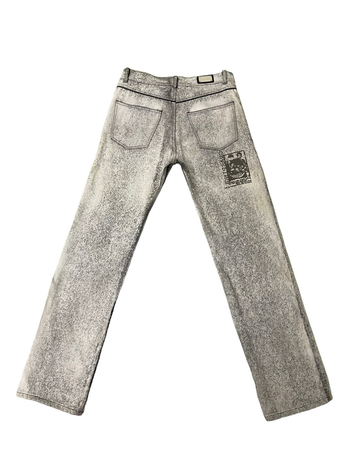 Japanese Brand Full Coating Jeans In The Attic Punk Regular Fit 8🟦3 Size US 31 - 11 Thumbnail