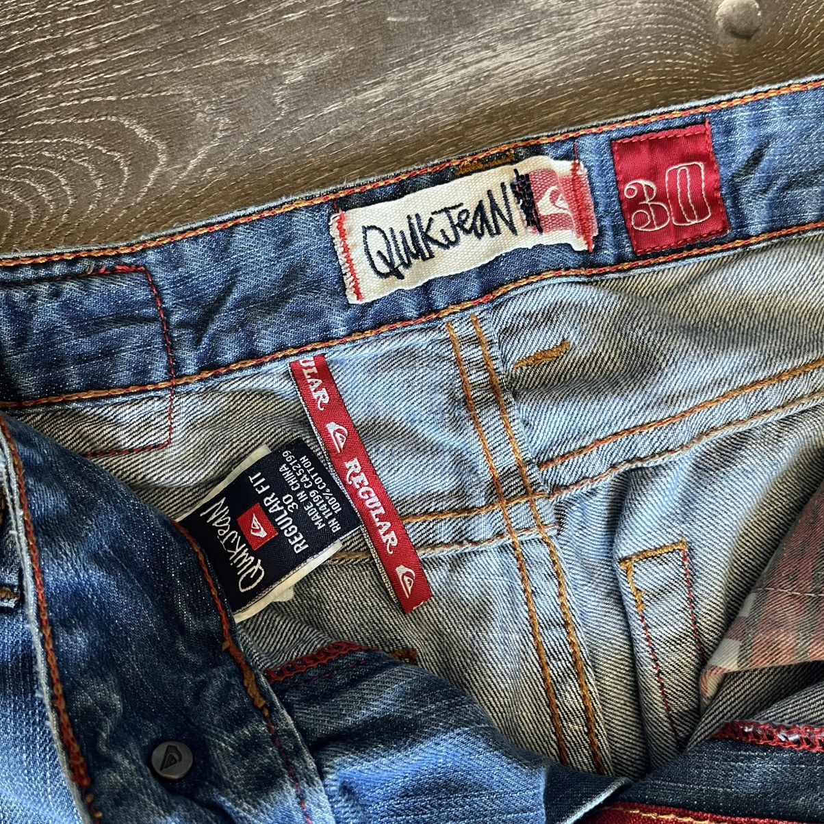 Quiksilver Vintage Quiksilver Quicksilver Regular Fit Denim Jeans 30x32 Size US 30 / EU 46 - 10 Thumbnail