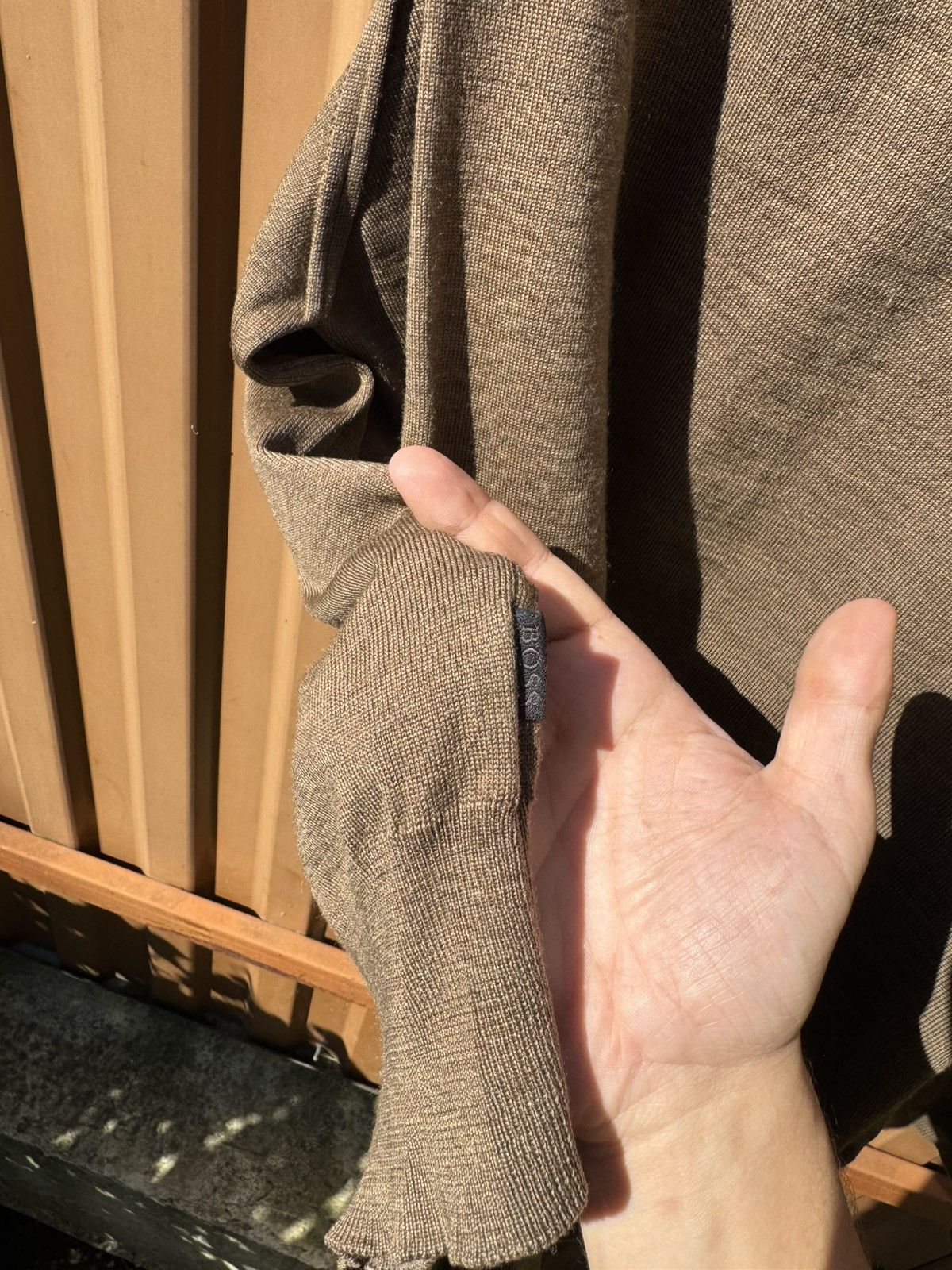 Hugo Boss Luxury Hugo Boss Virgin Wool Full Zip Sweater Made In Italy Size US S / EU 44-46 / 1 - 11 Thumbnail