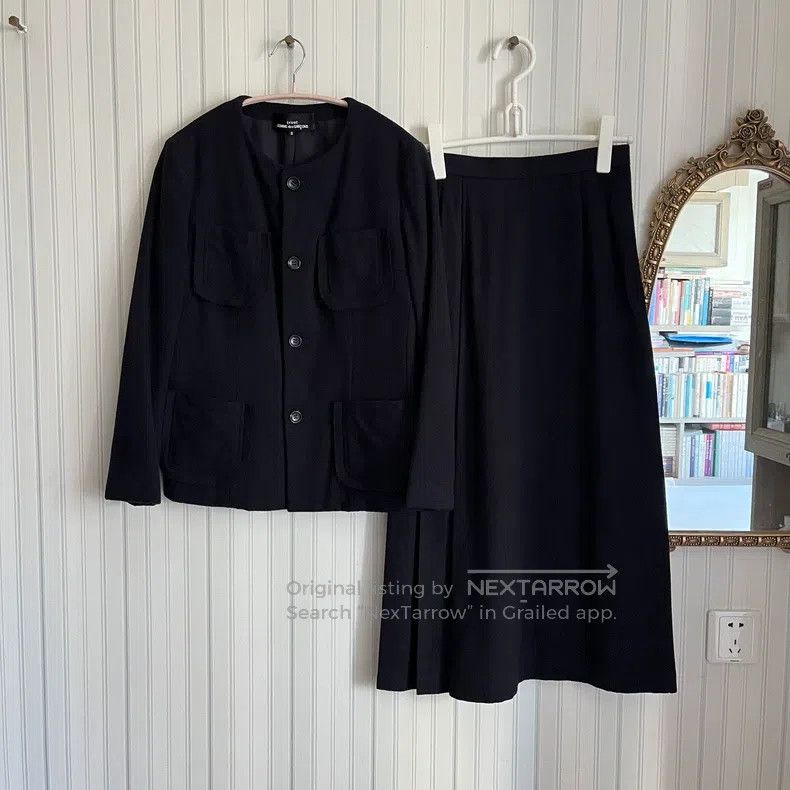 Comme des Garcons Comme Des Garcons size S Modified Zhongshan uniform set Size 24" / US 00 / IT 34 - 9 Thumbnail