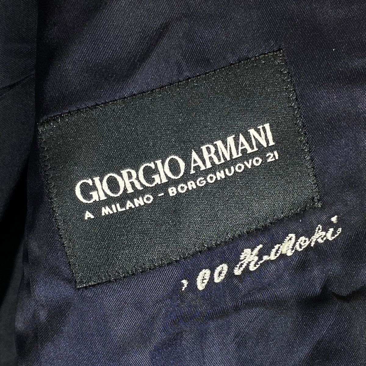 Giorgio Armani Vintage Giorgio Armani Cashmere Long Coatsa Jacket Size US XL / EU 56 / 4 - 10 Thumbnail