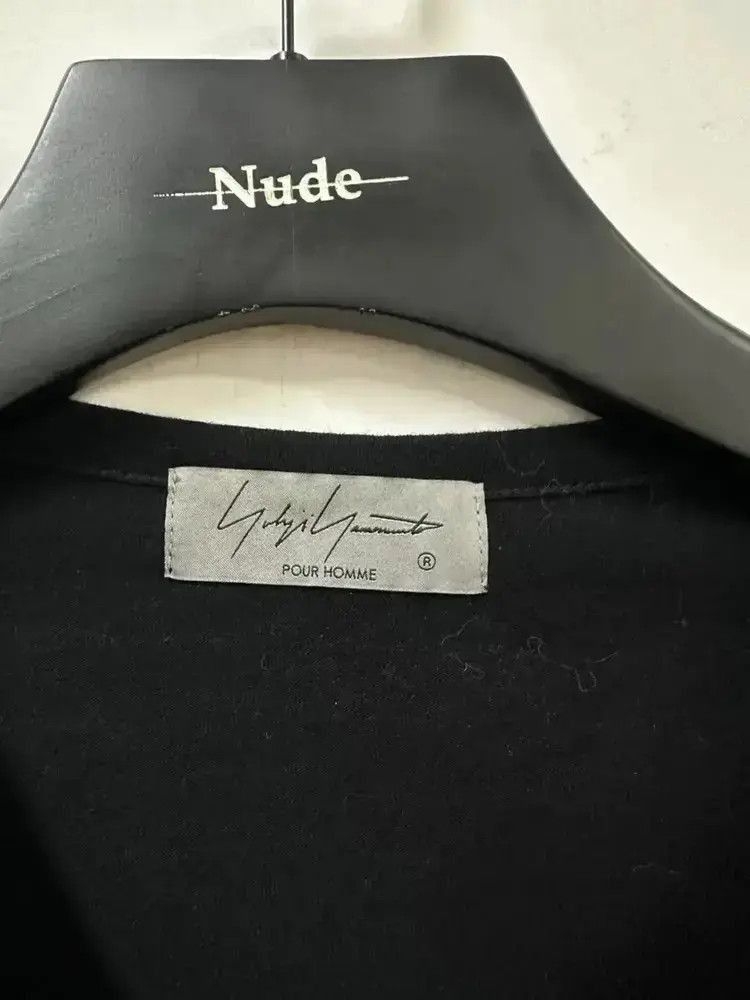 Yohji Yamamoto Yohji Yamamoto Pour Homme Henry Neck L/S Tee-2505 Size US L / EU 52-54 / 3 - 5 Thumbnail