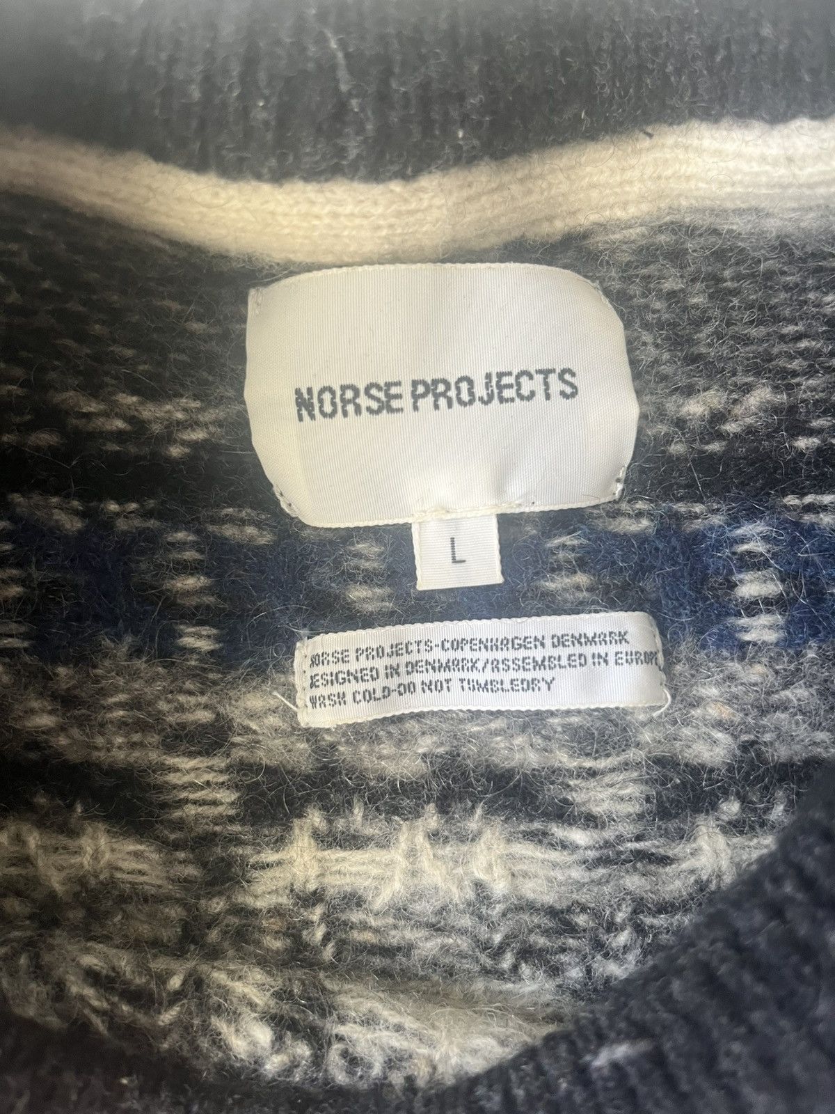 Norse Projects Norse Projects Wool Sweater Size US L / EU 52-54 / 3 - 3 Thumbnail