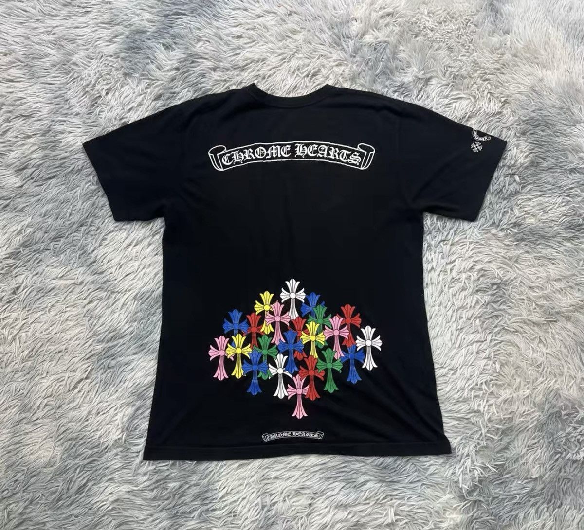 Chrome Hearts Chrome Hearts Colorful Cross Short-Sleeve T-Shirt Size US L / EU 52-54 / 3 - 1 Thumbnail