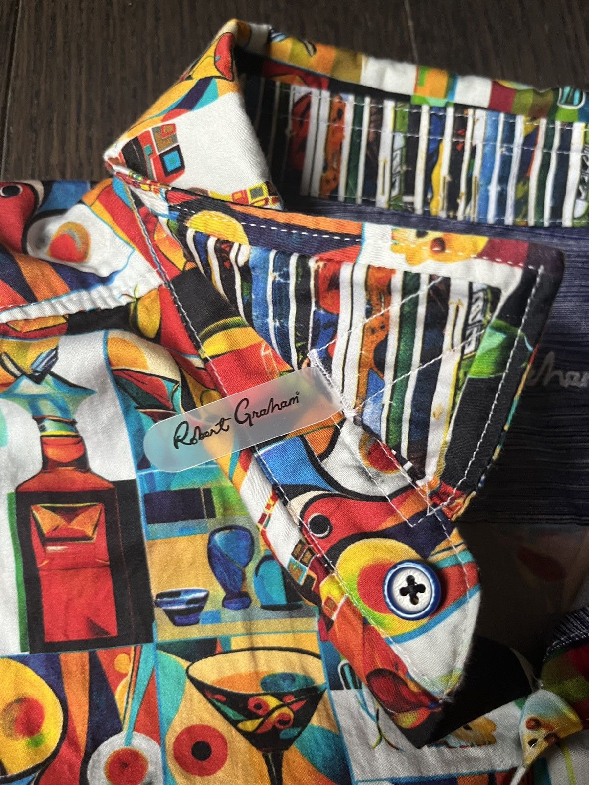 Designer × Robert Graham Rare Robert Graham Button Down Shirt Size US XL / EU 56 / 4 - 3 Thumbnail