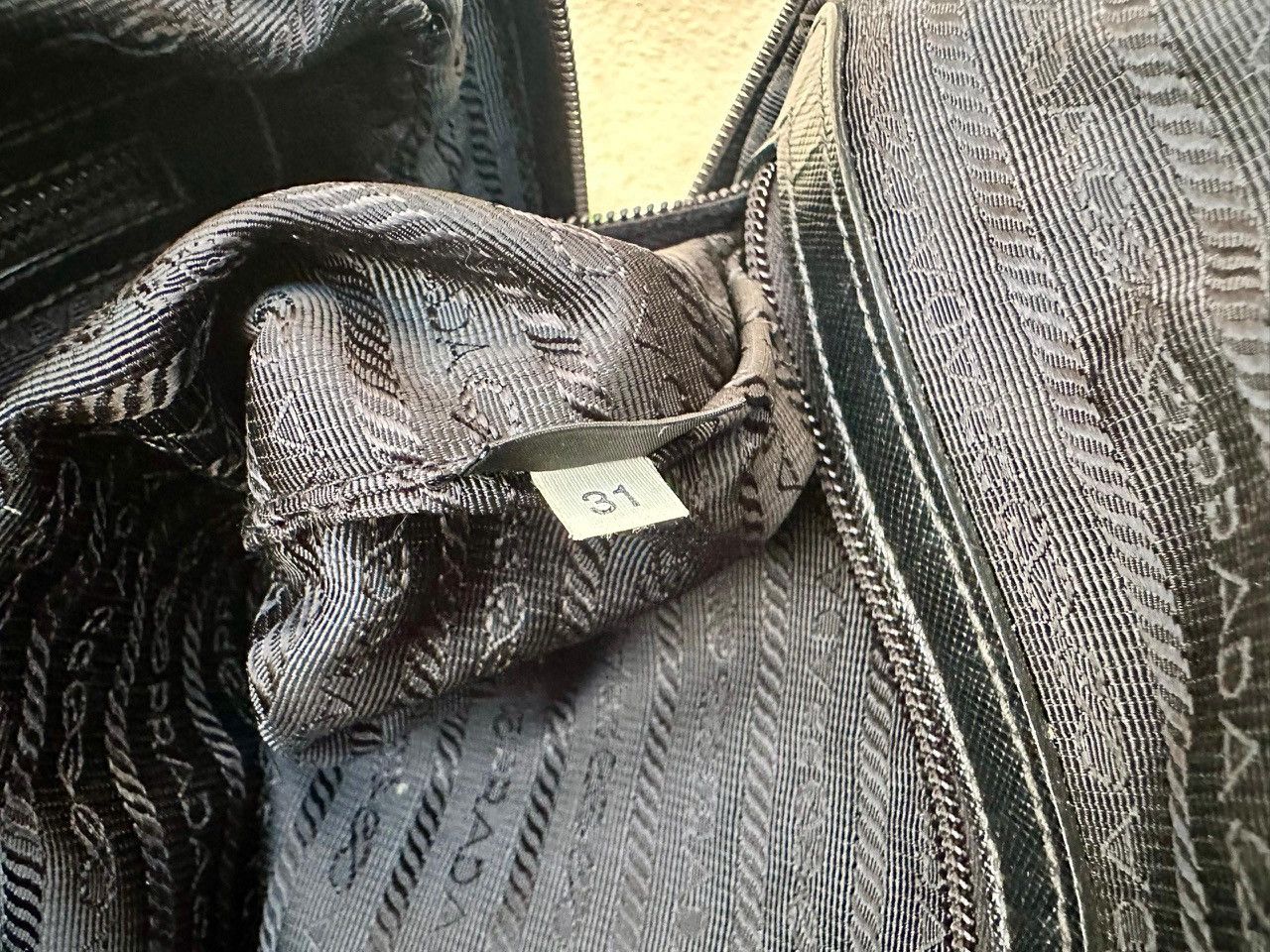 Prada Authentic Prada Tessuto Saffiano Leather Briefcase Size ONE SIZE - 12 Thumbnail