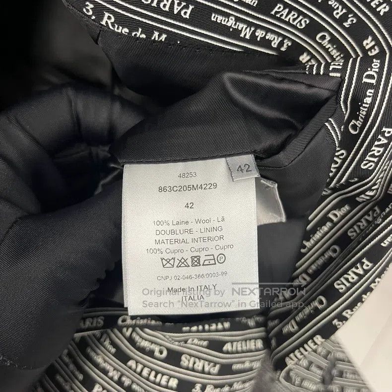 Dior Dior Full-printed letter suit Size 42R - 4 Thumbnail