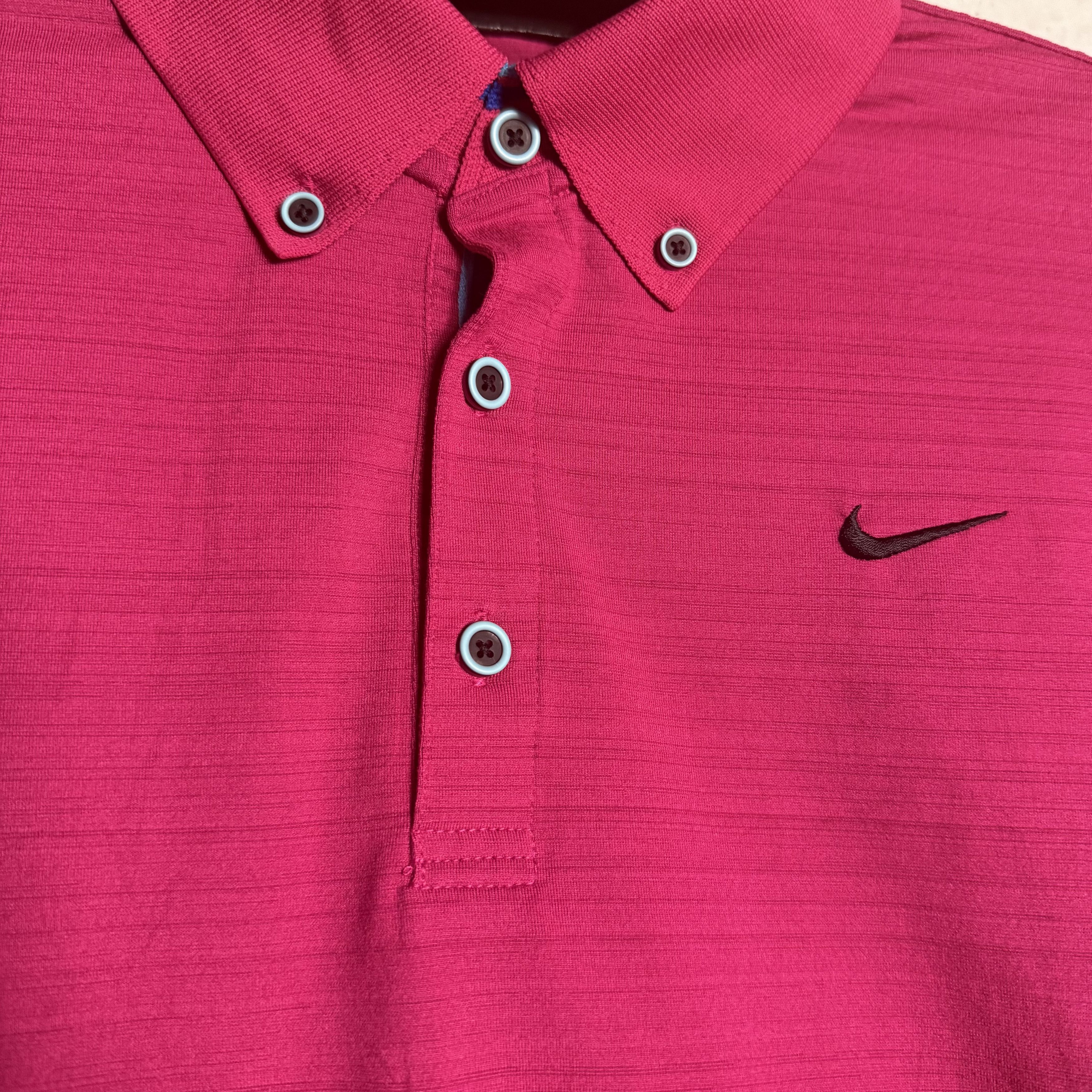 Nike 🔥RARE🔥Nike Golf Dri-Fit Victory Men L/Sleeve Polo Shirt Size US L / EU 52-54 / 3 - 3 Thumbnail
