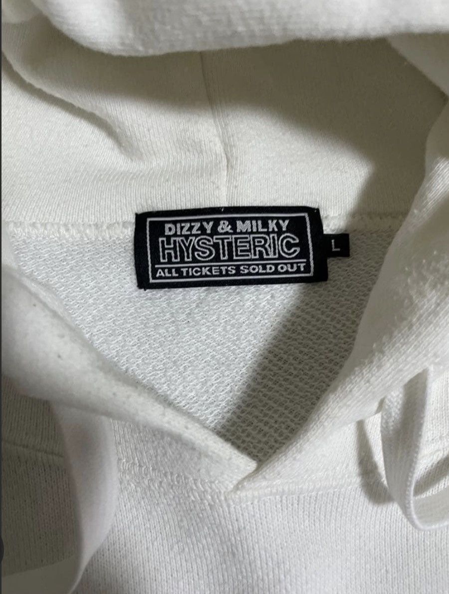 Hysteric Glamour HYSTERIC GLAMOUR his girl white hoodie, size L Size US L / EU 52-54 / 3 - 3 Thumbnail