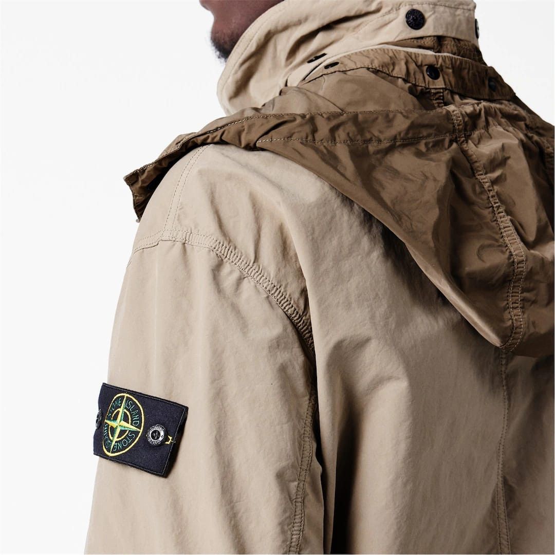 Stone Island o1g2r1mq0526 Technical Coach Jacket in Beige Size US M / EU 48-50 / 2 - 5 Thumbnail