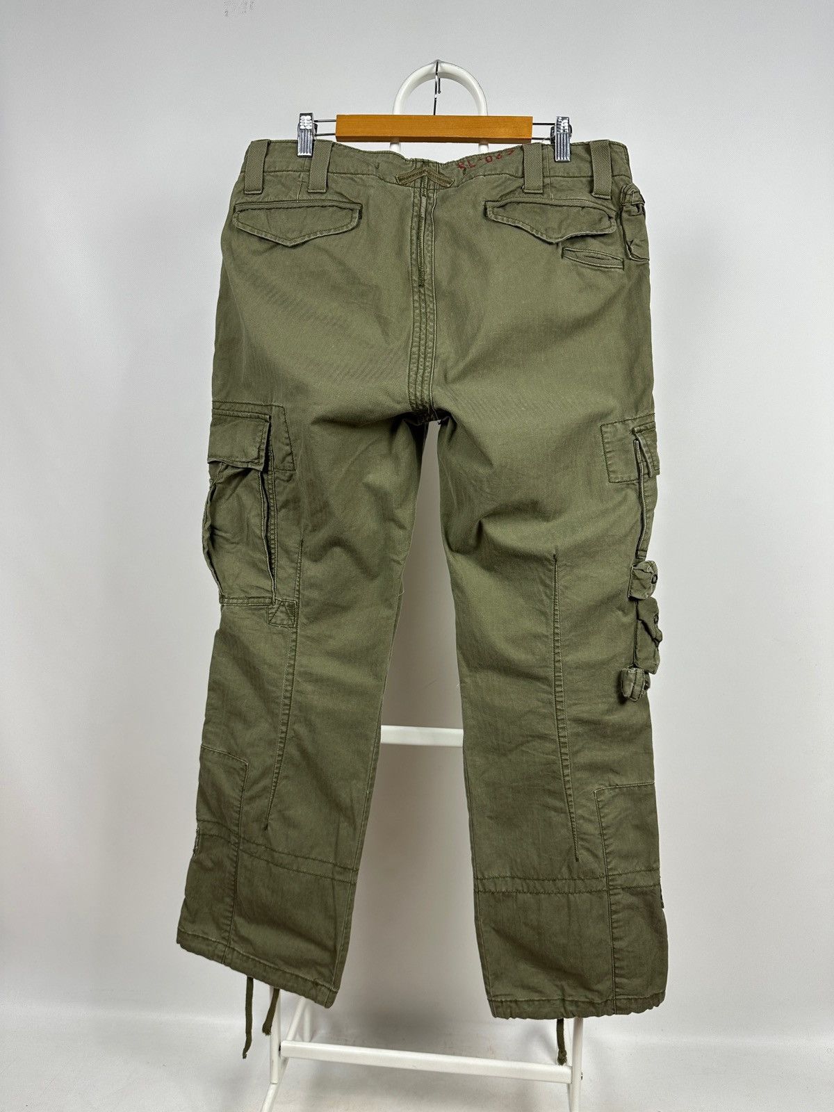 Japanese Brand Vintage Polo Ralph Lauren Cargo Tactical Multi Pockets Pants Size US 36 / EU 52 - 2 Thumbnail