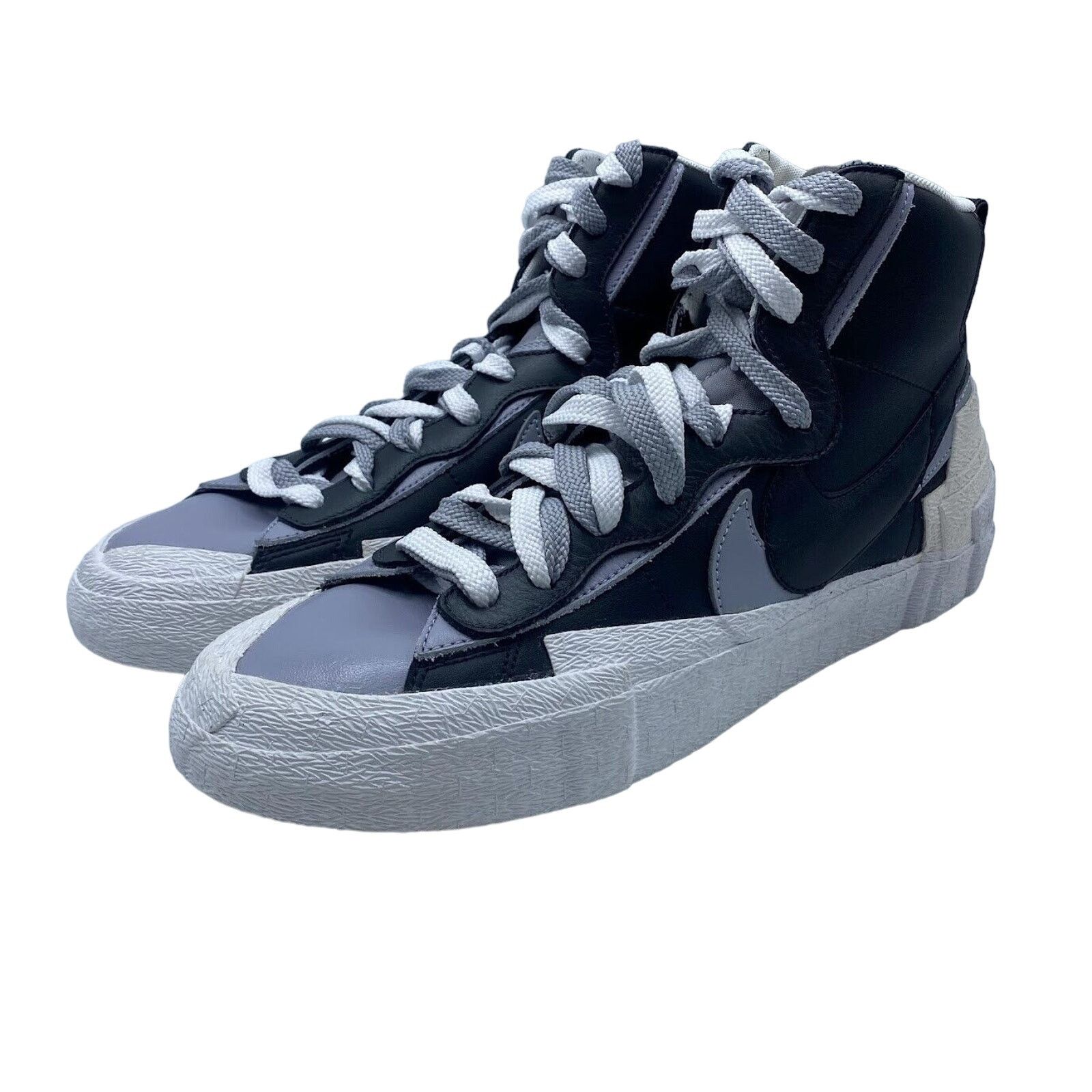 Nike NEW Nike Blazer Mid Sacai Black Grey Sneaker BV0072-002 Size US 9.5 / EU 42-43 - 1 Thumbnail
