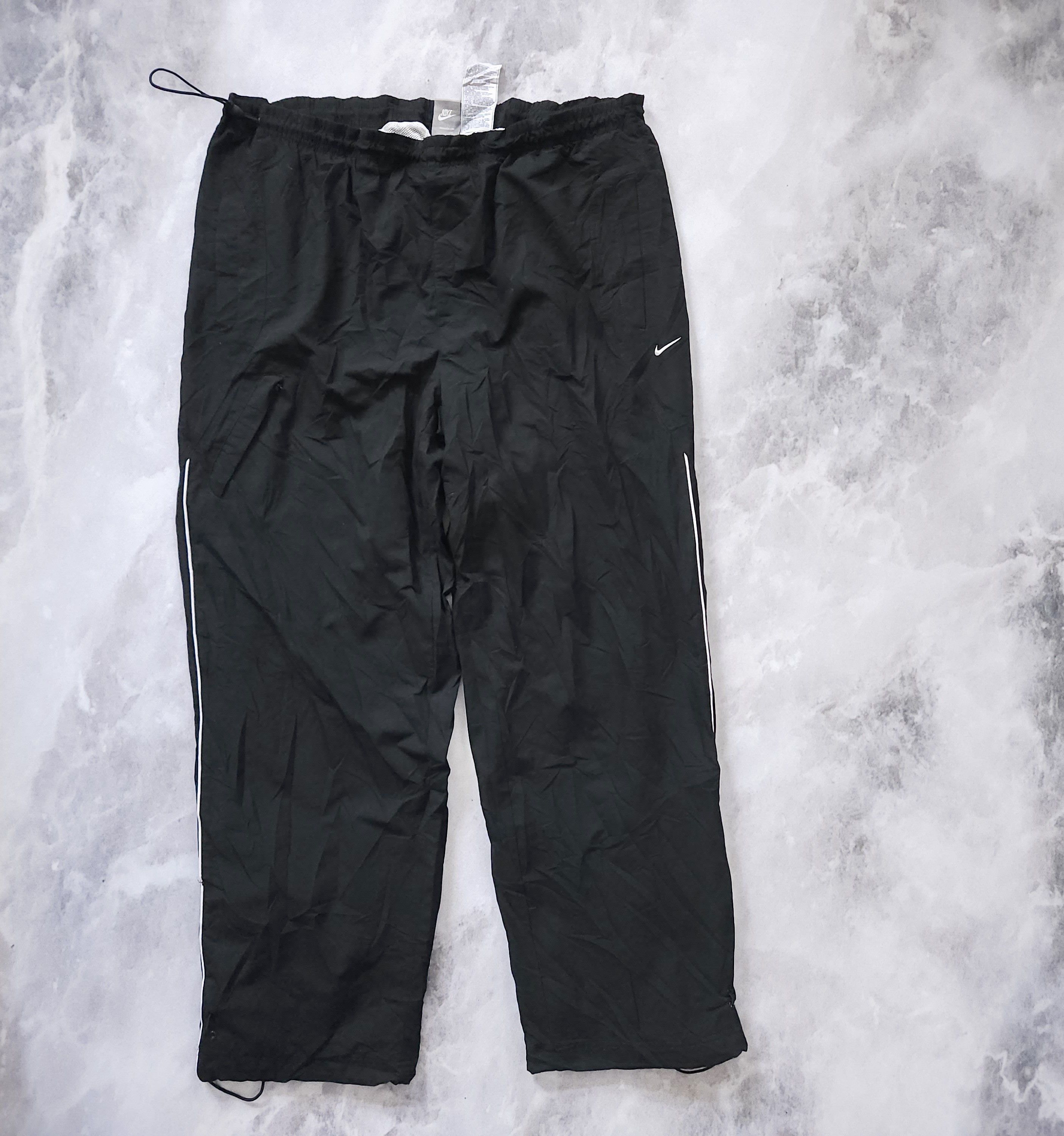 Nike × Vintage Vintage 00s Nike Wide Leg Track Pants XXL Size US 40 / EU 56 - 3 Thumbnail