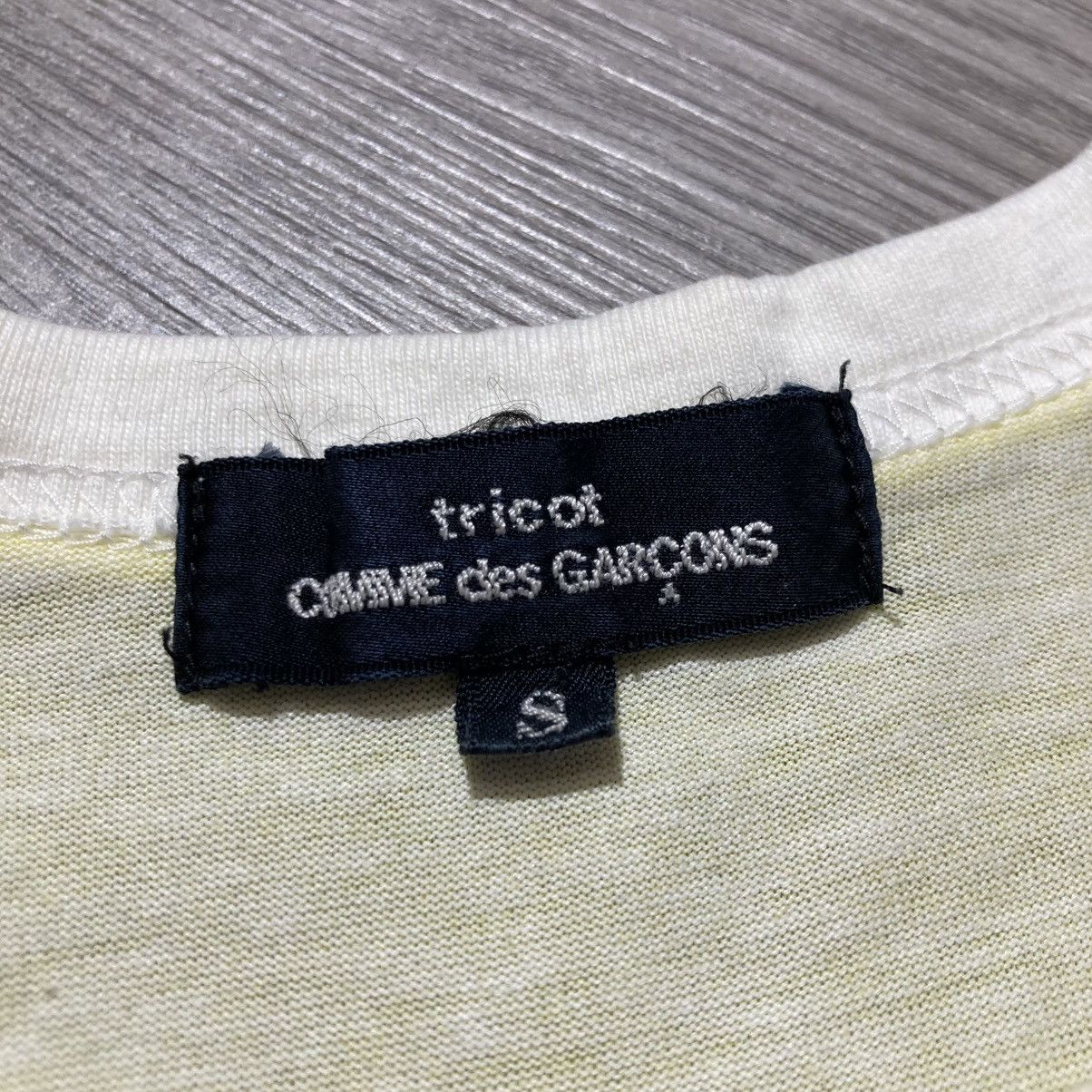 Comme des Garcons Homme 🇯🇵Vintage Tricot Comme Des Garcons Multi Pattern Tee Designer Size US XS / EU 42 / 0 - 12 Thumbnail