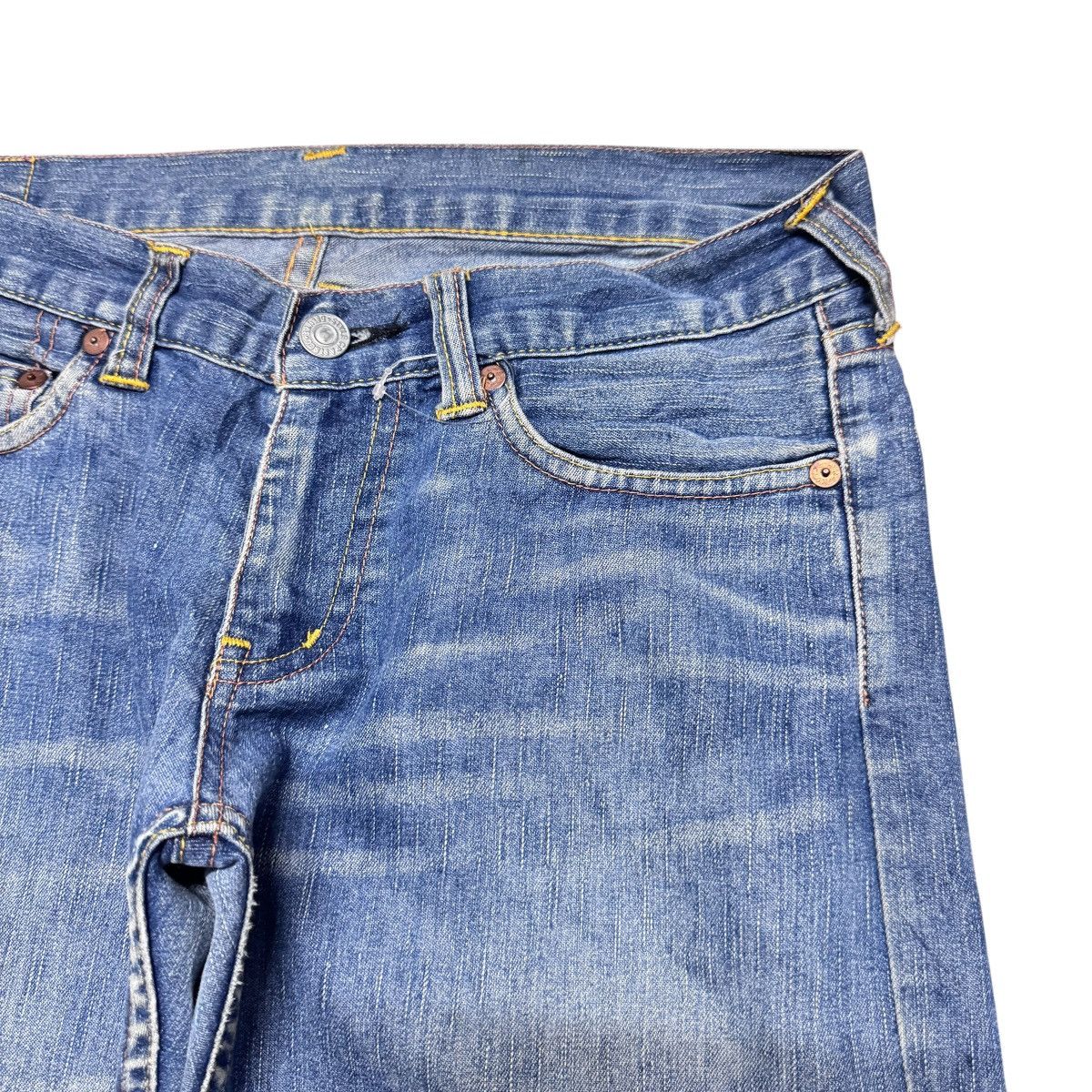 Evisu Evisu Donna Seagul Denim Jeans Size 29" - 5 Thumbnail