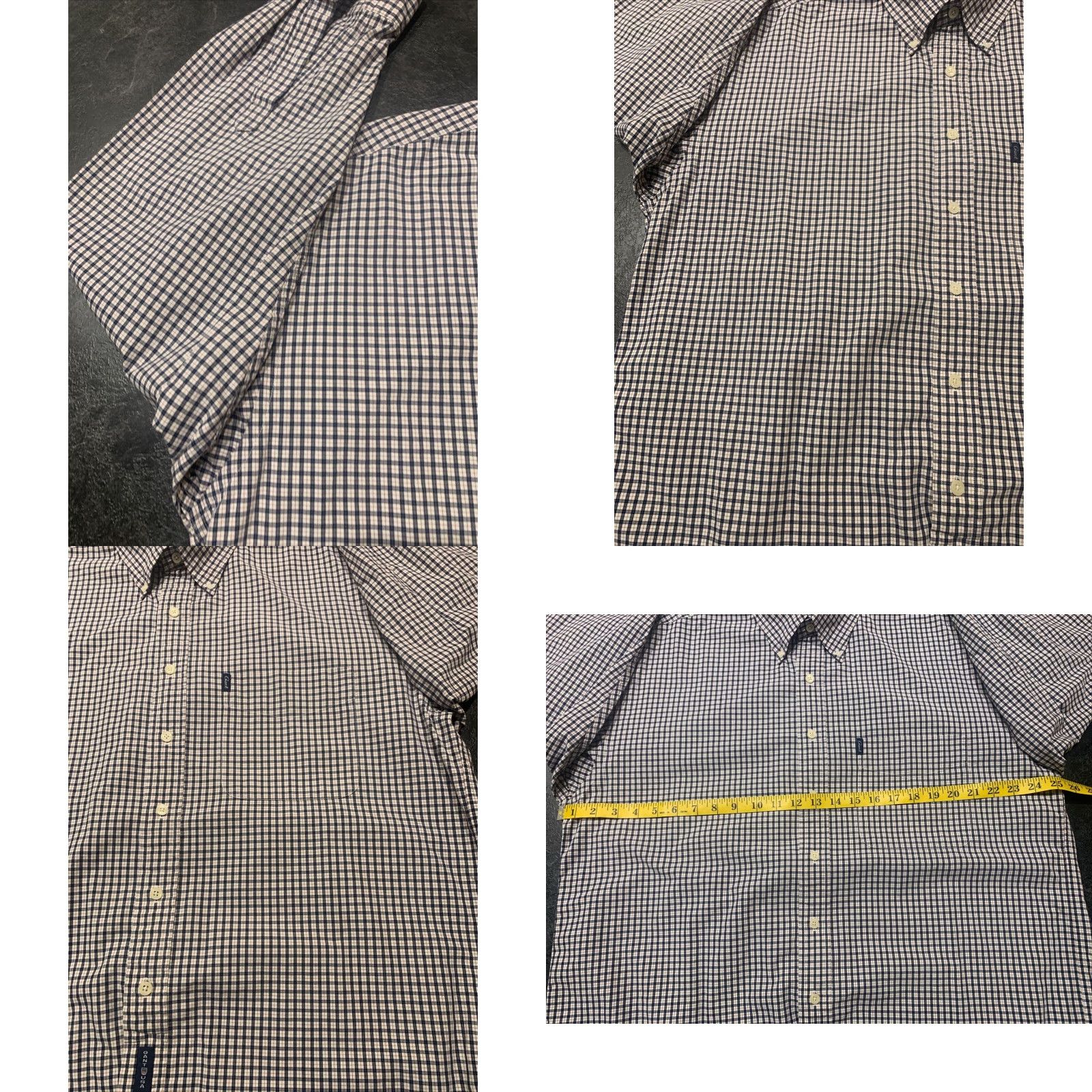 Gant VINTAGE GANT Men’s Shirt Long Sleeve Collared Button-Up Casual 90s Plaid Cotton Large Size US L / EU 52-54 / 3 - 8 Thumbnail