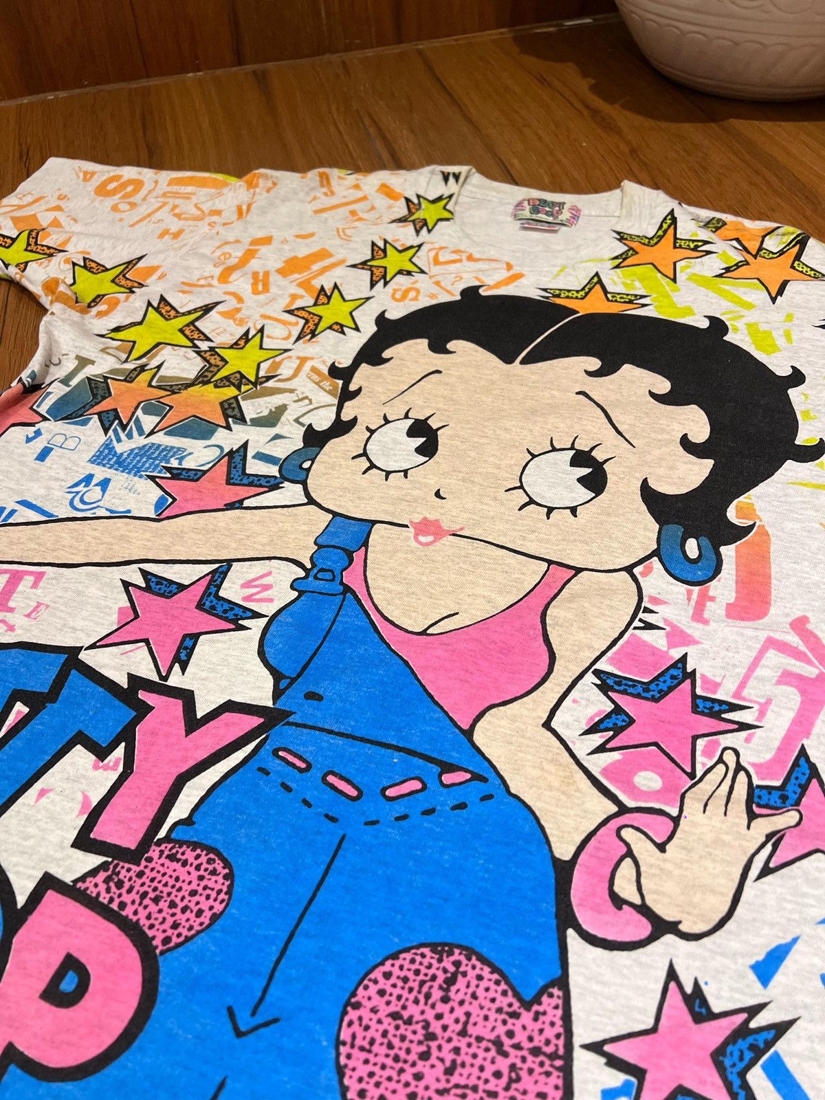 Vintage 🔥RARE🔥1994 Betty Boop AOP Deadstock Size US L / EU 52-54 / 3 - 3 Thumbnail