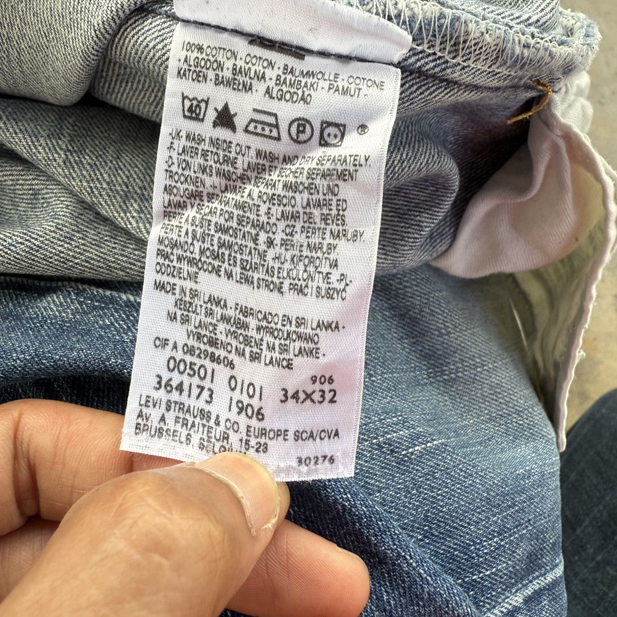 Jean × Levi's LEVI’S 501 FADED JEANS DENIM PANTS Size US 34 / EU 50 - 14 Thumbnail