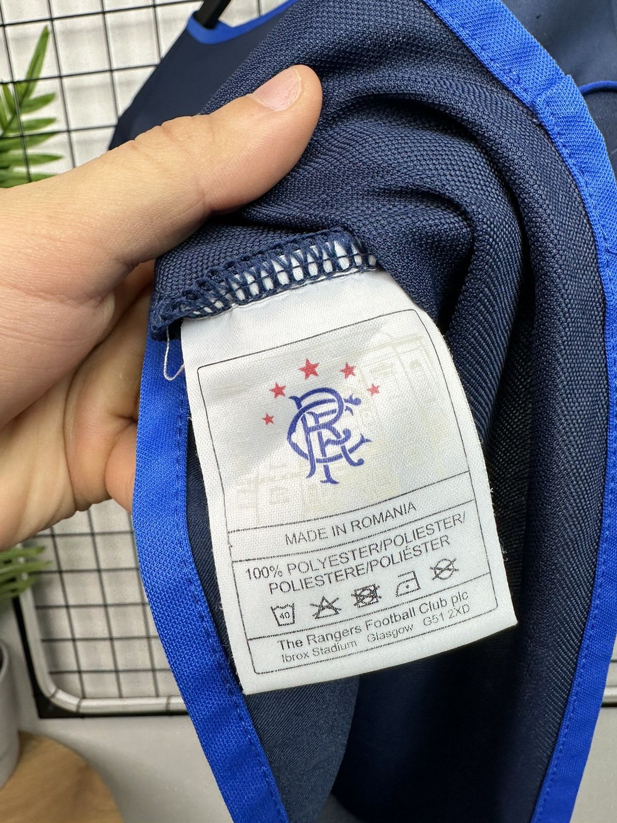 Umbro × Vintage Glasgow Rangers vintage 00’s training jersey Umbro Men Navy Size US M / EU 48-50 / 2 - 9 Thumbnail