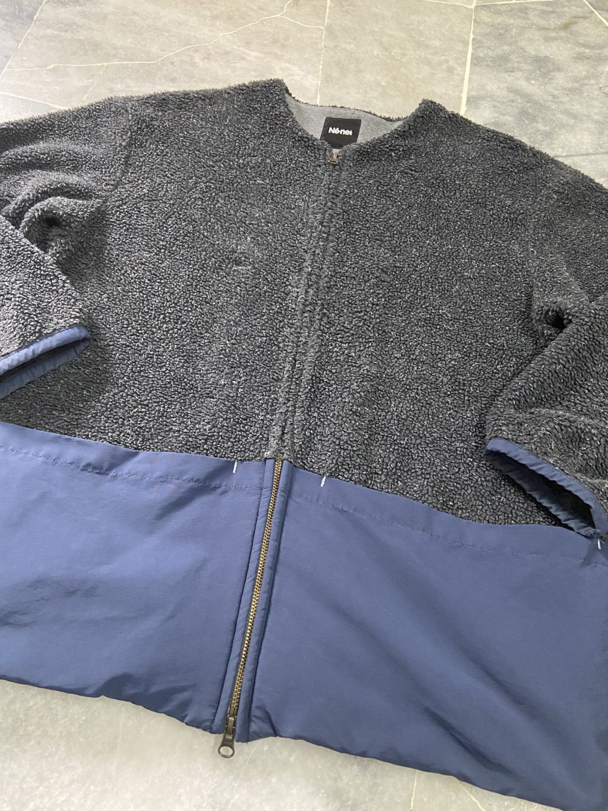 Issey Miyake Issey Miiyake Ne Net Fleece Zipper Jacket Size US M / EU 48-50 / 2 - 8 Thumbnail