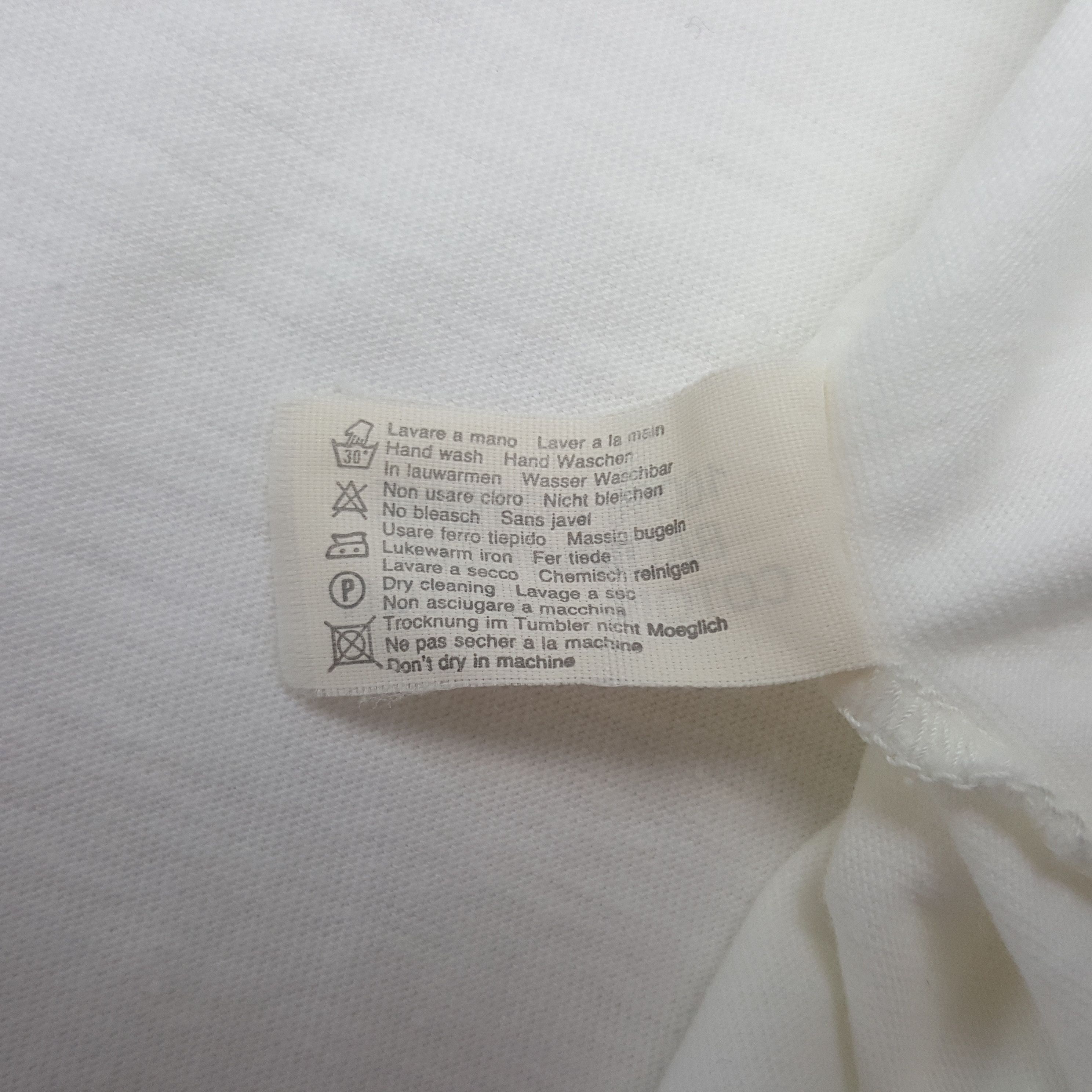 Yves Saint Laurent Vintage Yves Saint Laurent Big Logo Tshirt Size US L / EU 52-54 / 3 - 7 Thumbnail
