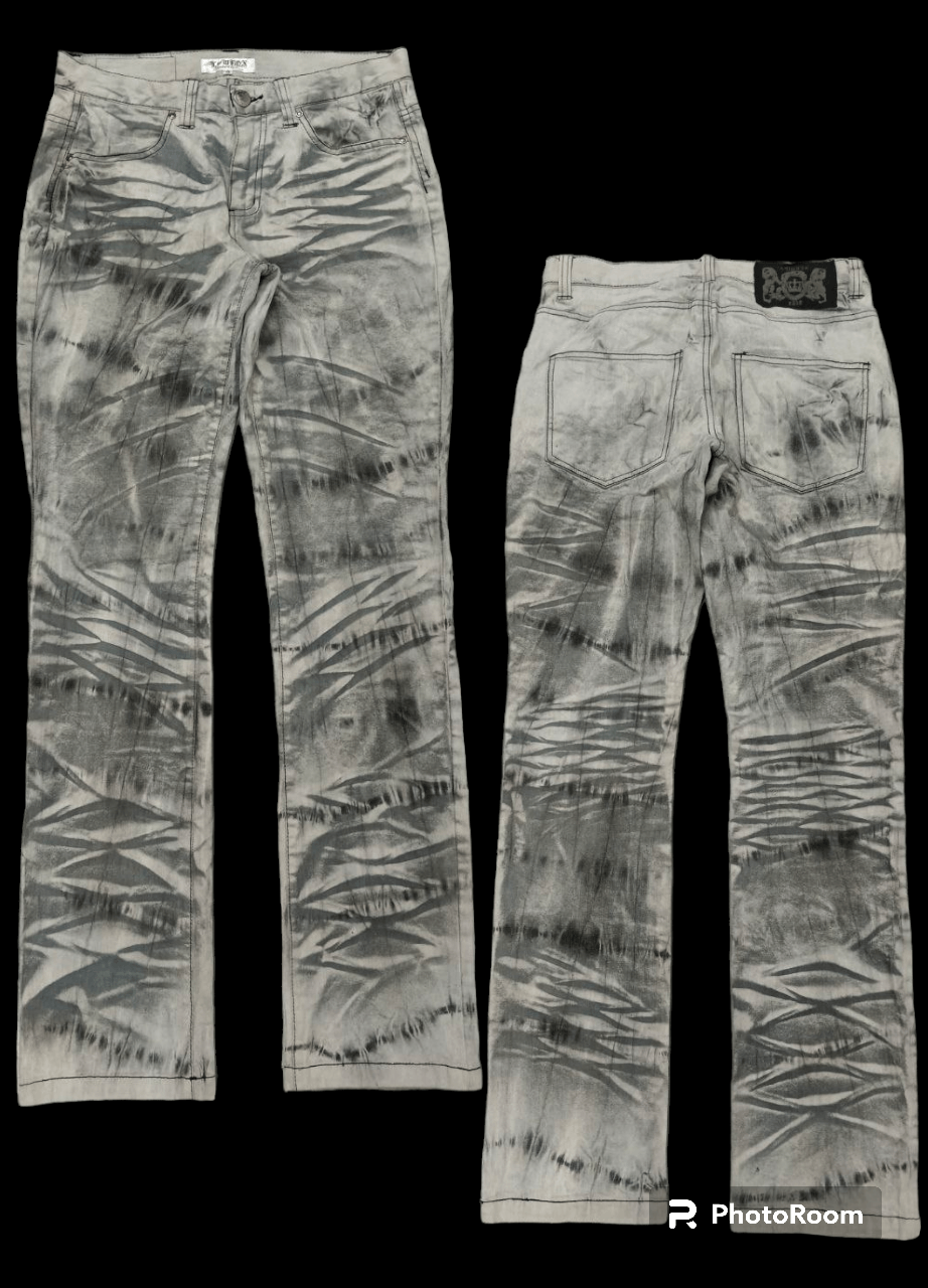image of Distressed Denim x Hype Sick Lowbox Denim Pants, Men's (Size 29)