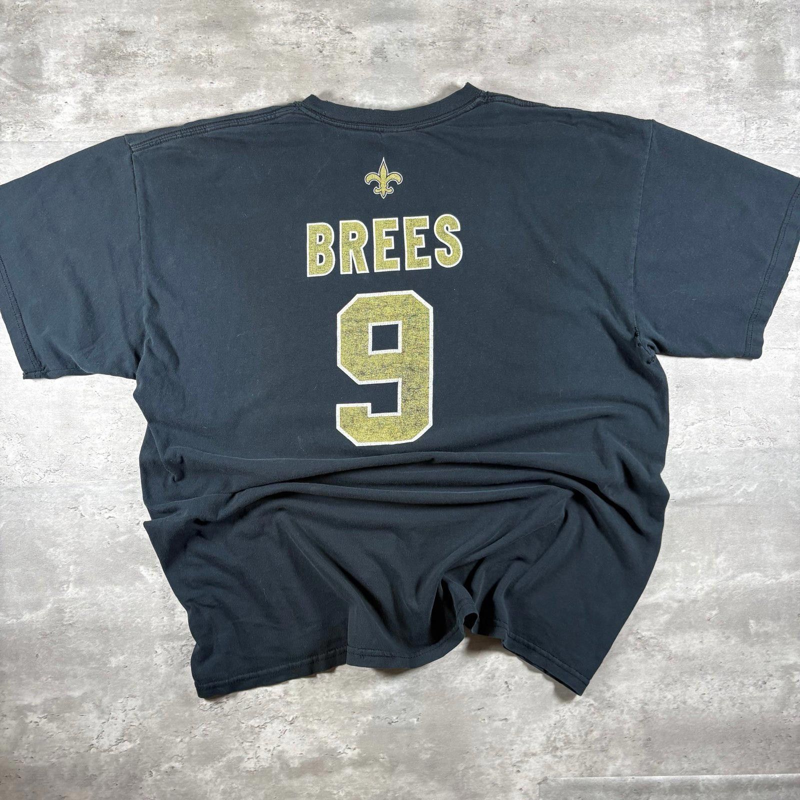 Reebok Vintage Saints Drew Brees T-shirt Size US XL / EU 56 / 4 - 9 Thumbnail