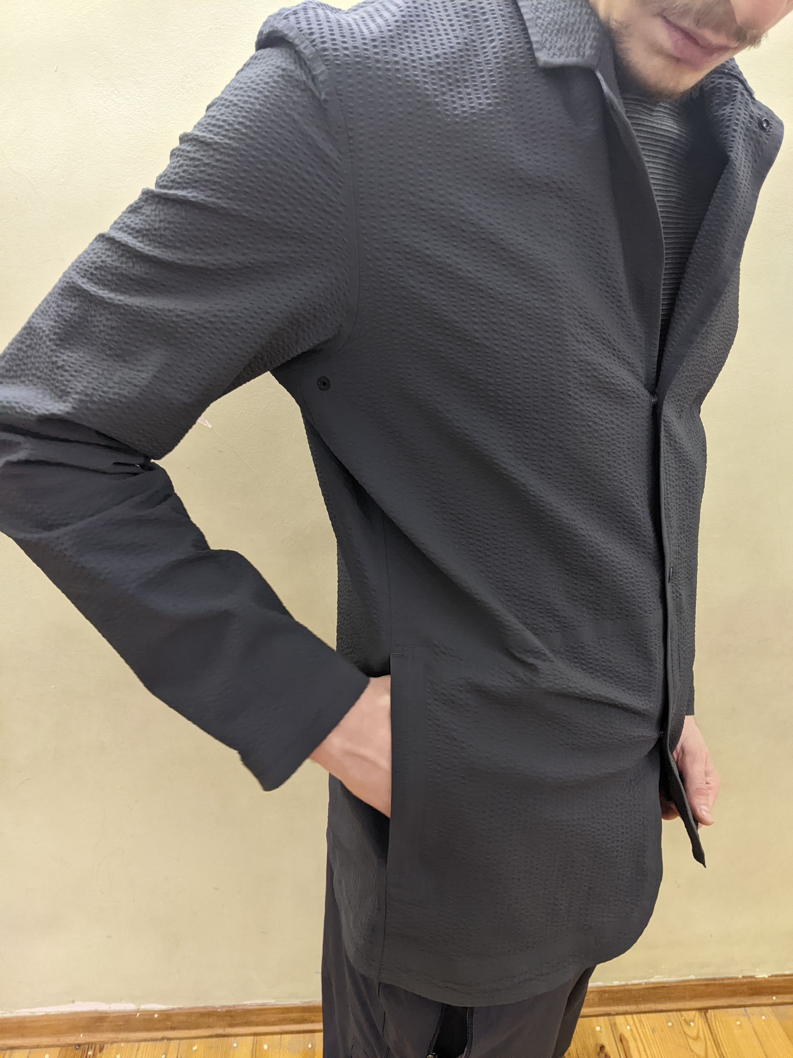 Japanese Brand LULULEMON Street Lite Jacket Bomber Shirt Arteryx HeliotEmil Size US L / EU 52-54 / 3 - 14 Thumbnail