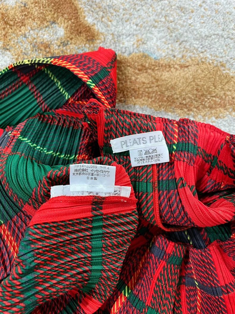 Issey Miyake Issey Miyake size:4 Christmas red and green checkered card Size XS / US 0-2 / IT 36-38 - 4 Thumbnail
