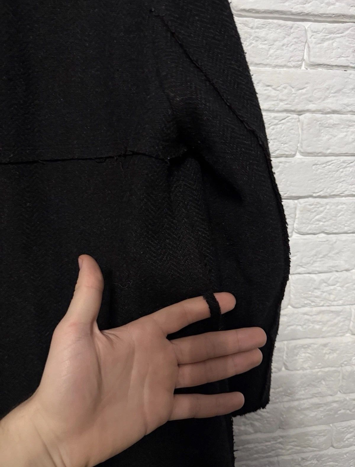 Cop Copine Cop Copine Wool Avant Garde Long Trench Coat Sz L Size L / US 10 / IT 46 - 16 Thumbnail