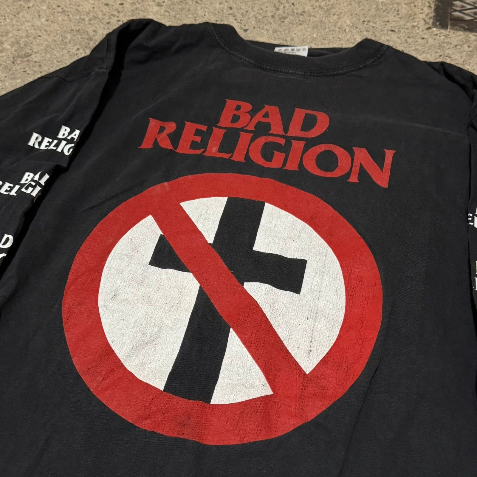 Band Tees Vintage rare bad religion 1996 tour long sleeve Size US XL / EU 56 / 4 - 3 Thumbnail
