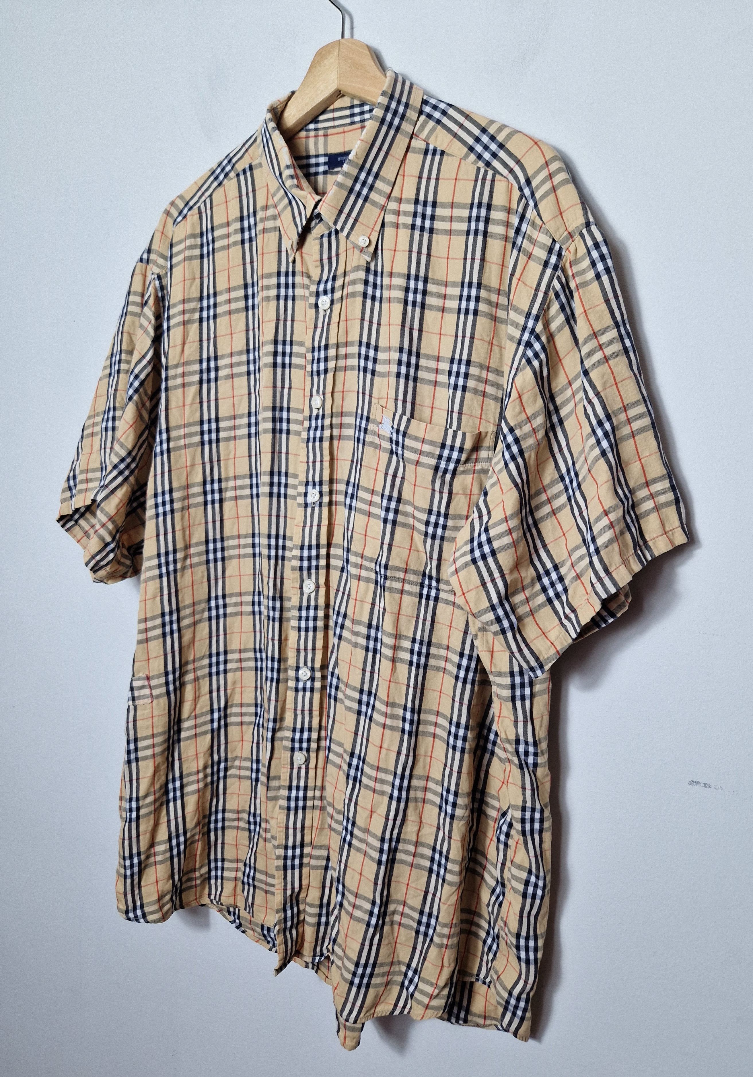Burberry × Vintage Burberry vintage nova check shirt Size US XL / EU 56 / 4 - 3 Thumbnail