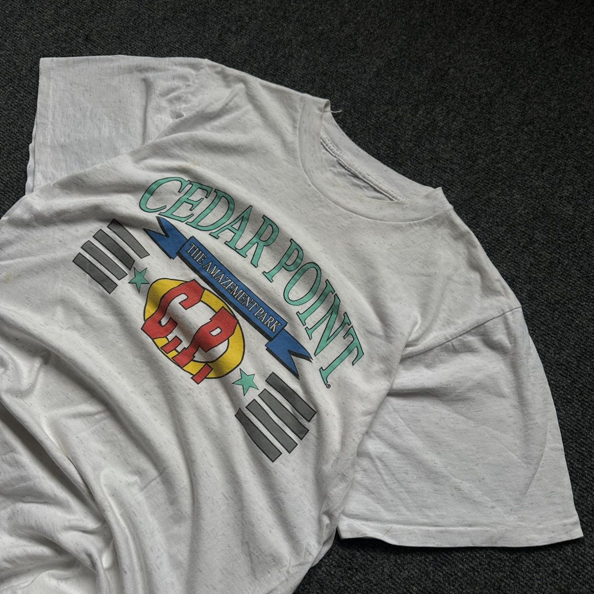 Grailed VTG Cedar Point The Amazement Park T-shirts Big Logo Single Size US L / EU 52-54 / 3 - 7 Thumbnail