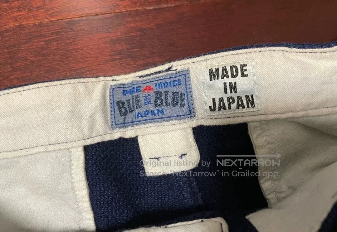 Blue Blue Japan blue blue japan dyed shorts. Size US 34 / EU 50 - 2 Thumbnail
