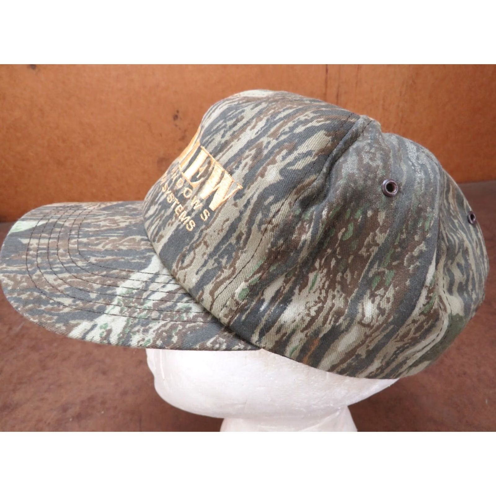 Vintage VINTAGE Fairview Windows Hi-Tech Systems Camo Snapback Hat Deer hunting Mens Size ONE SIZE - 3 Thumbnail