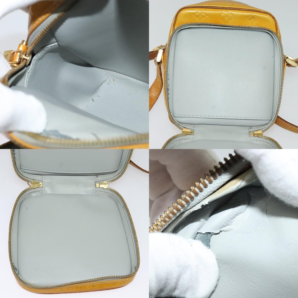Louis Vuitton LOUIS VUITTON Monogram Vernis Wooster Shoulder Bag Gris Size ONE SIZE - 12 Thumbnail