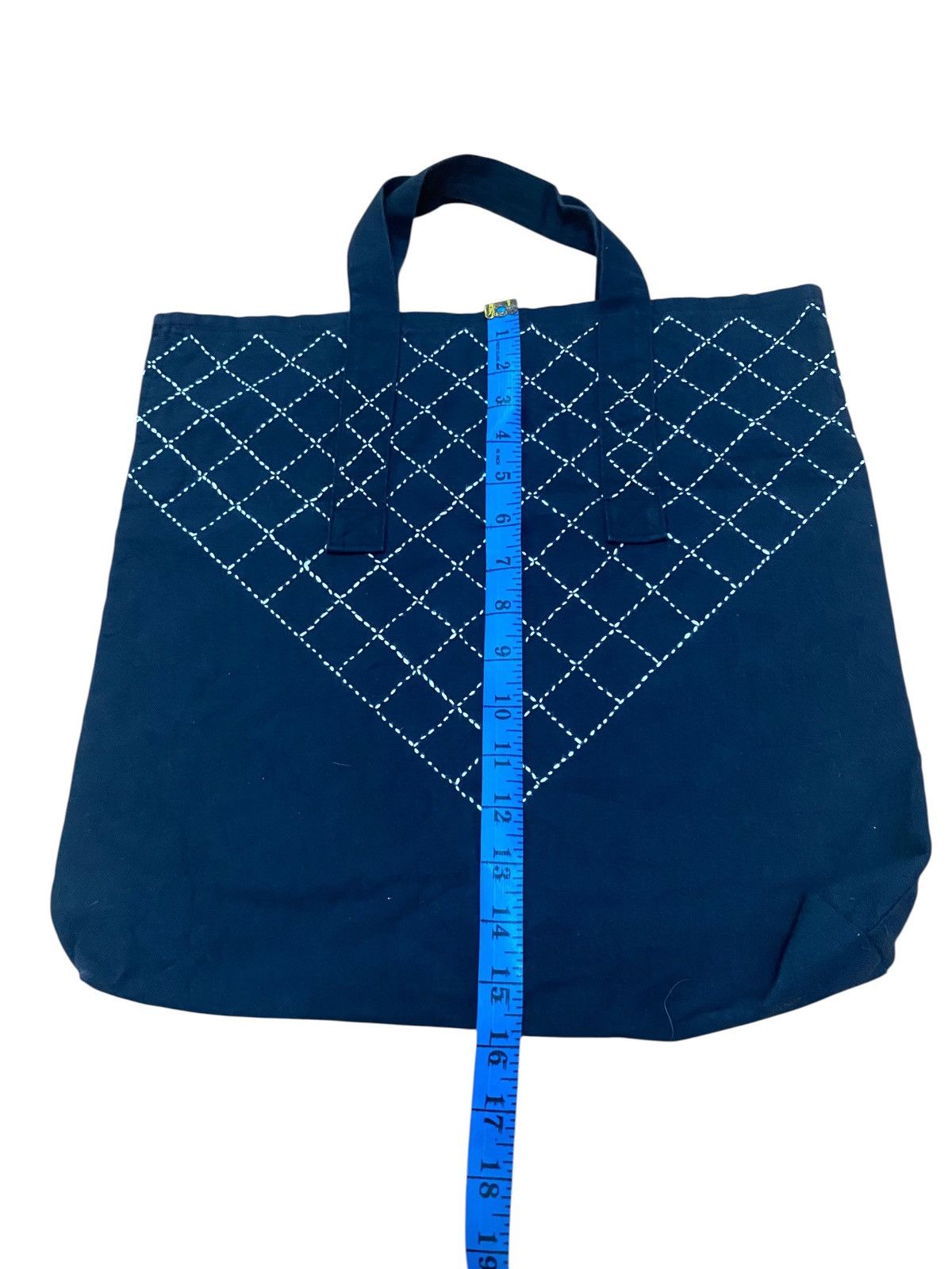 Designer Vintage japanase unbrand sashiko tote bag Size ONE SIZE - 3 Thumbnail