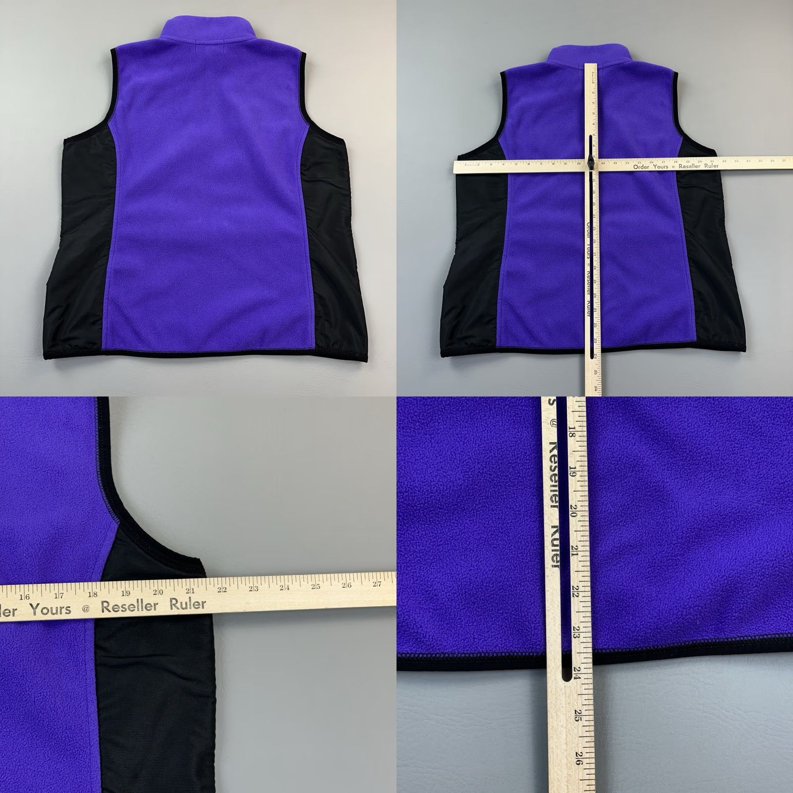 Polo Ralph Lauren Lauren Ralph Lauren Vest Women's XL Purple Fleece LRL Active Full Zip Size XL / US 12-14 / IT 48-50 - 8 Thumbnail