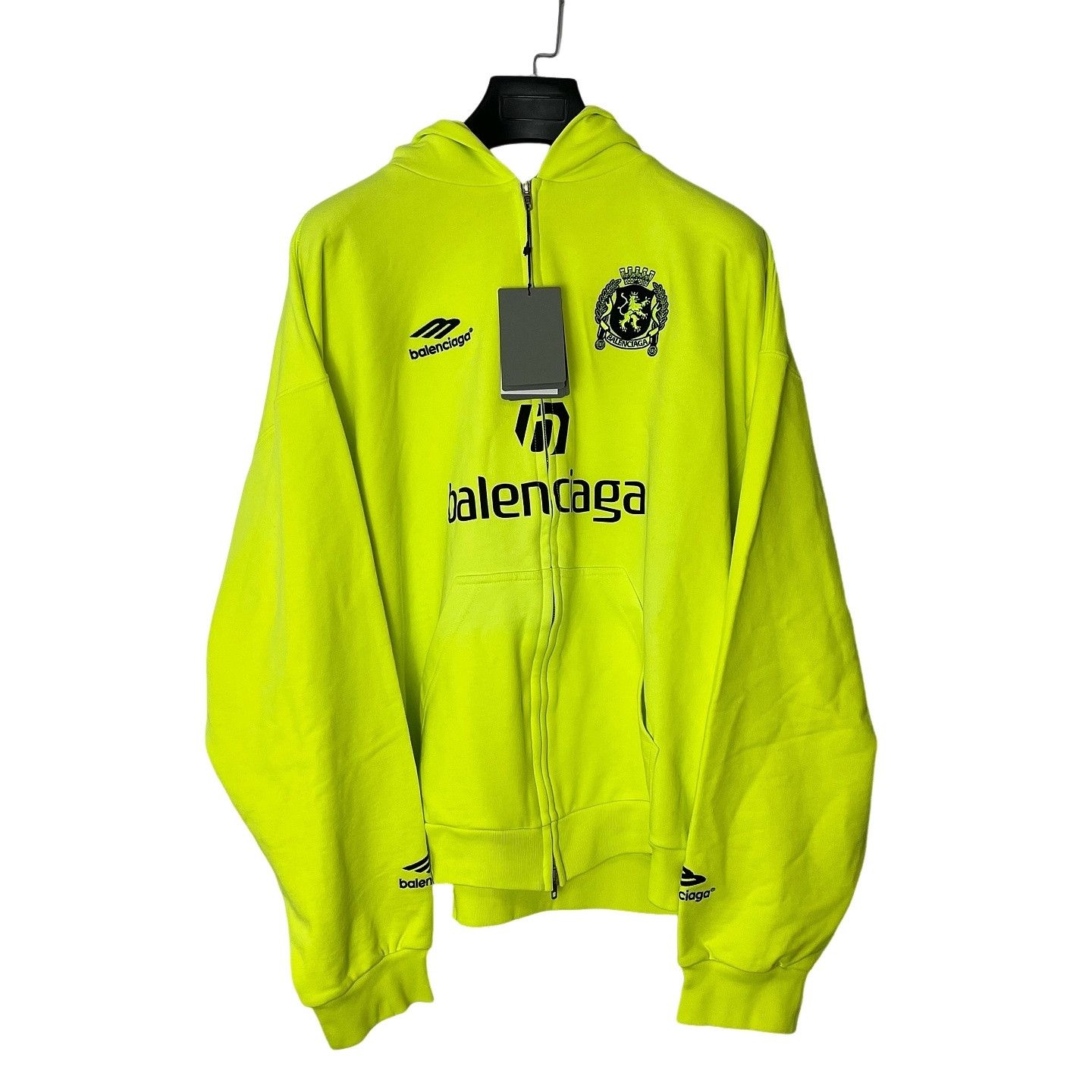 Balenciaga Balenciaga Soccer Zip Up Hoodie | Grailed