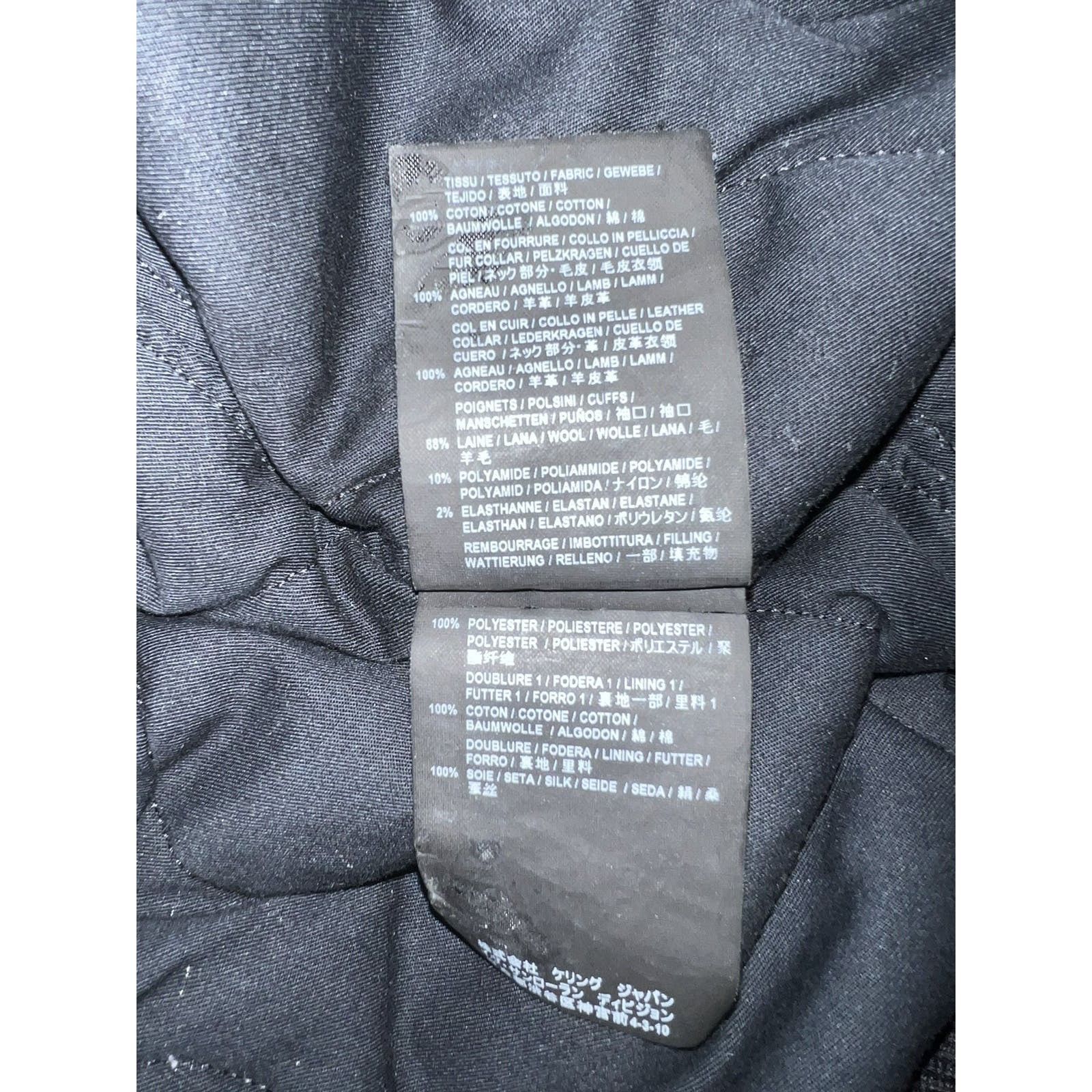 Saint Laurent Paris Saint Laurent Lamb Fur Trim Jacket Size US M / EU 48-50 / 2 - 7 Thumbnail