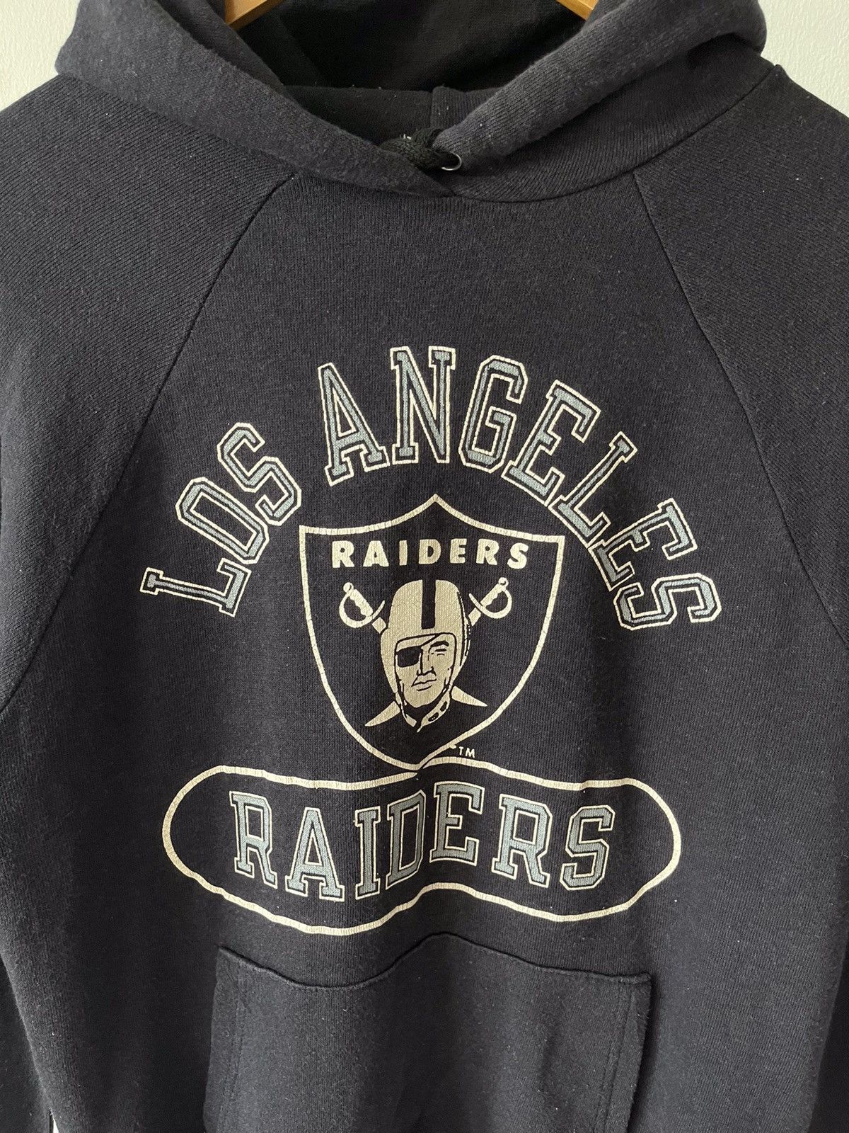 Champion × Vintage 80s Champion Los Angeles RAIDERS Hoodie Size US M / EU 48-50 / 2 - 5 Thumbnail