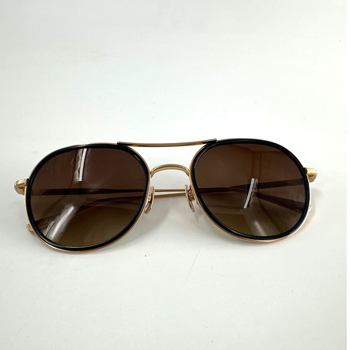 SALT. Optics Salt. Brushed Gold Black Polarized Desna Sunglasses Size ONE SIZE - 9 Thumbnail