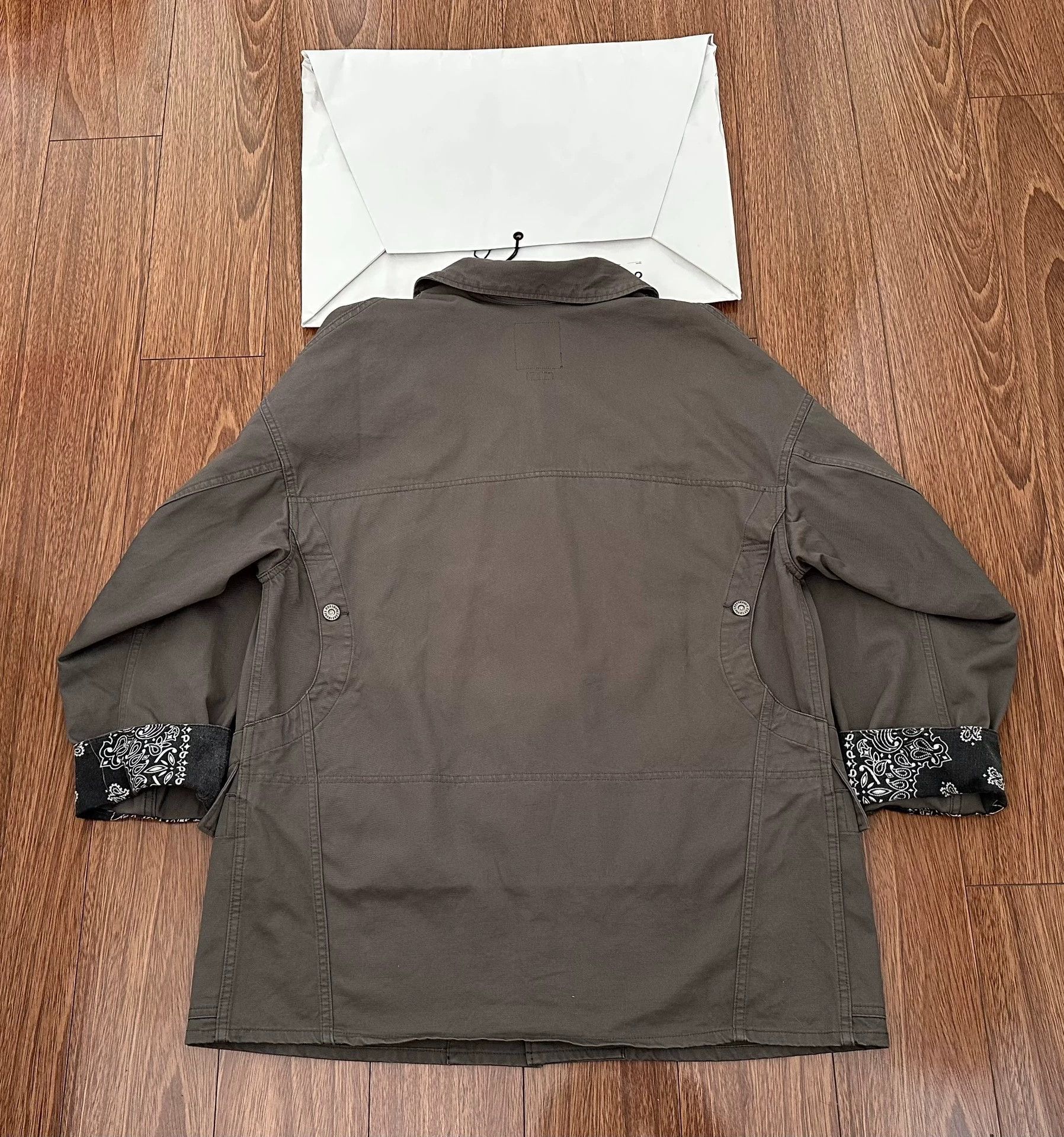 Visvim VISVIM 20AW TC Black Cashew Cuffed Washed Jacket 1W Size 2 Size US M / EU 48-50 / 2 - 2 Thumbnail